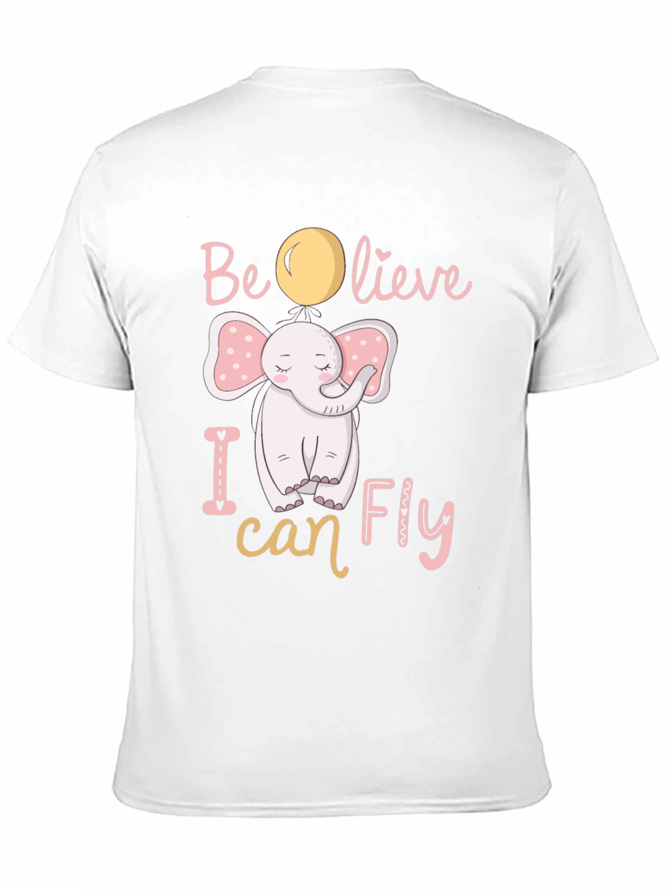 Believe I Can Fly Elephant Graphic Tee