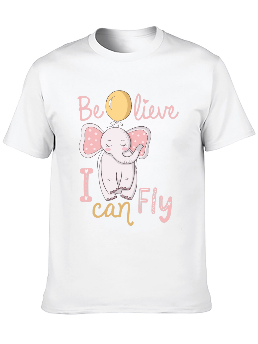 Believe I Can Fly Elephant Graphic Tee