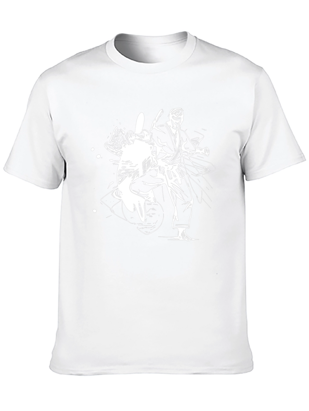 Karate Graphic T-Shirt - Black