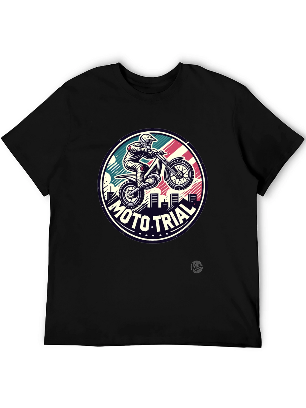 Moto Trial Graphic Tee - Ride in Style