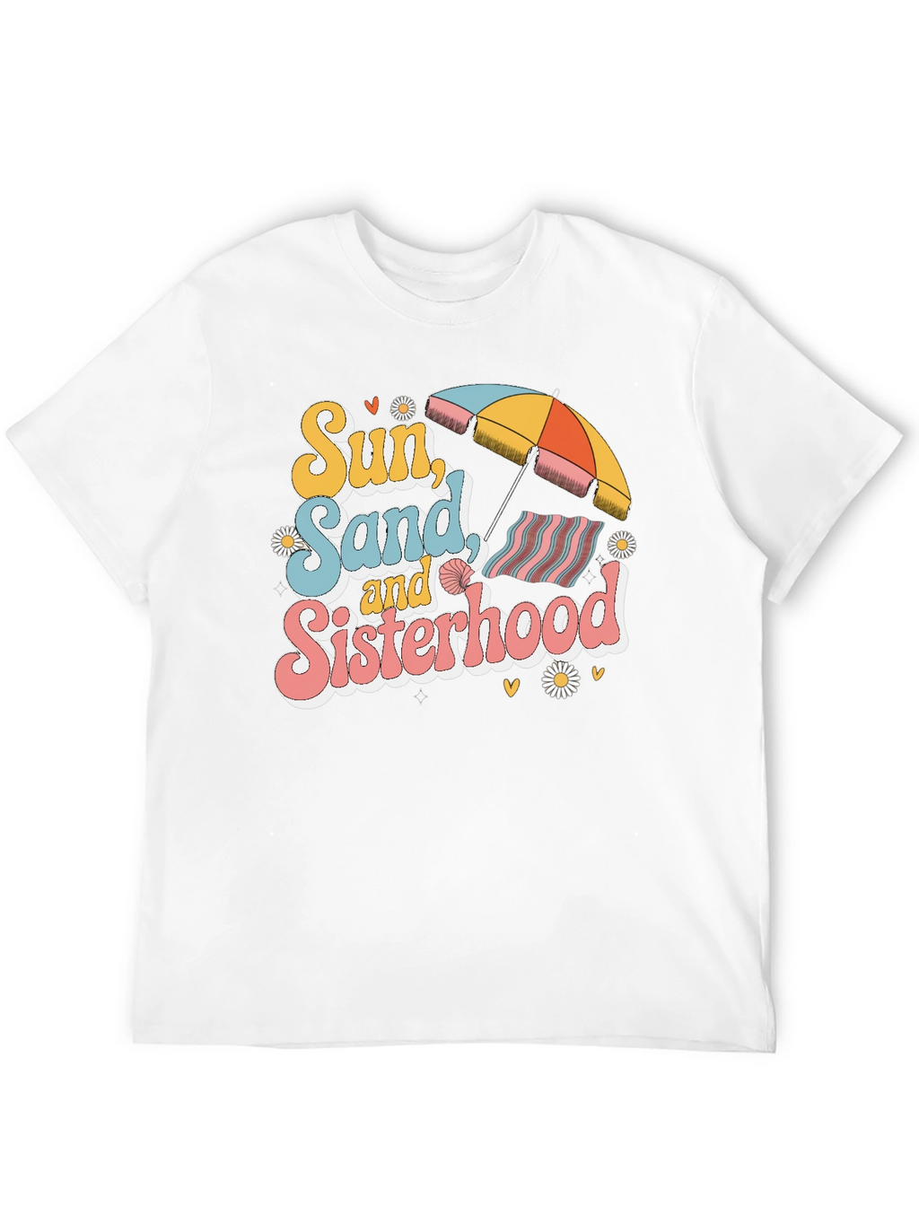 Sun Sand and Sisterhood Graphic Tee