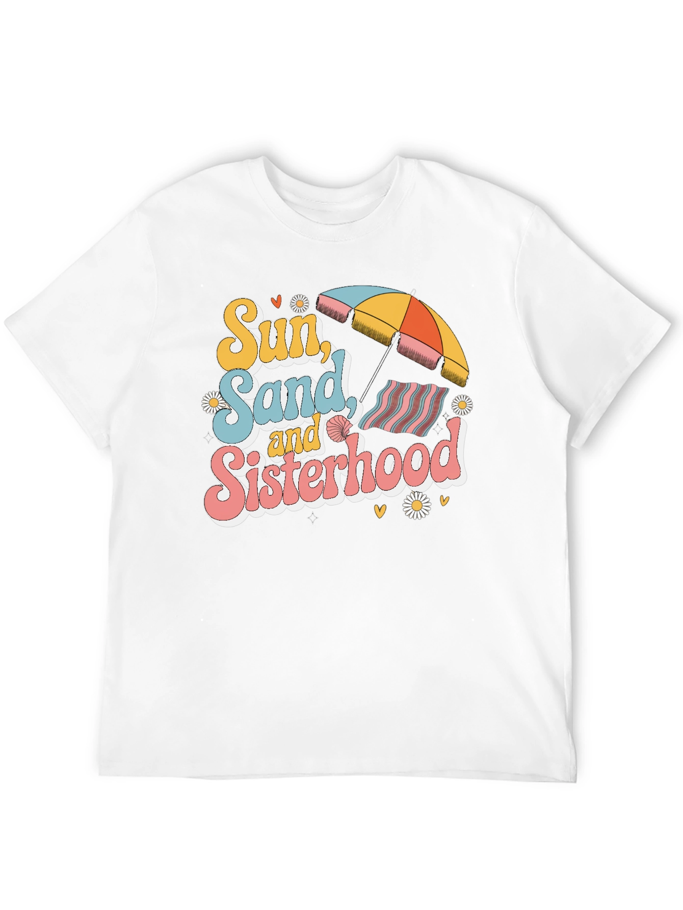 Sun Sand and Sisterhood Graphic Tee