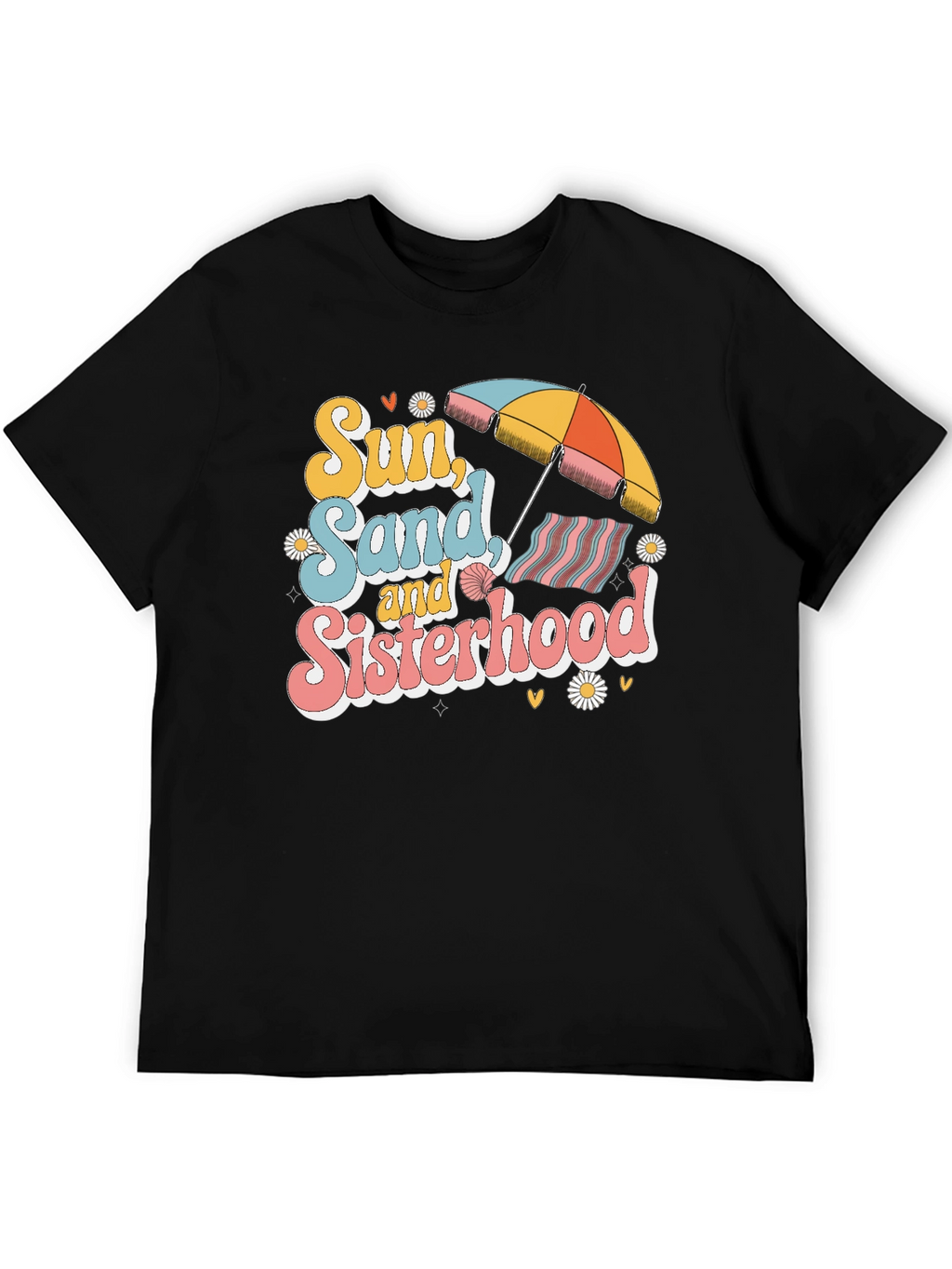 Sun Sand and Sisterhood Graphic Tee