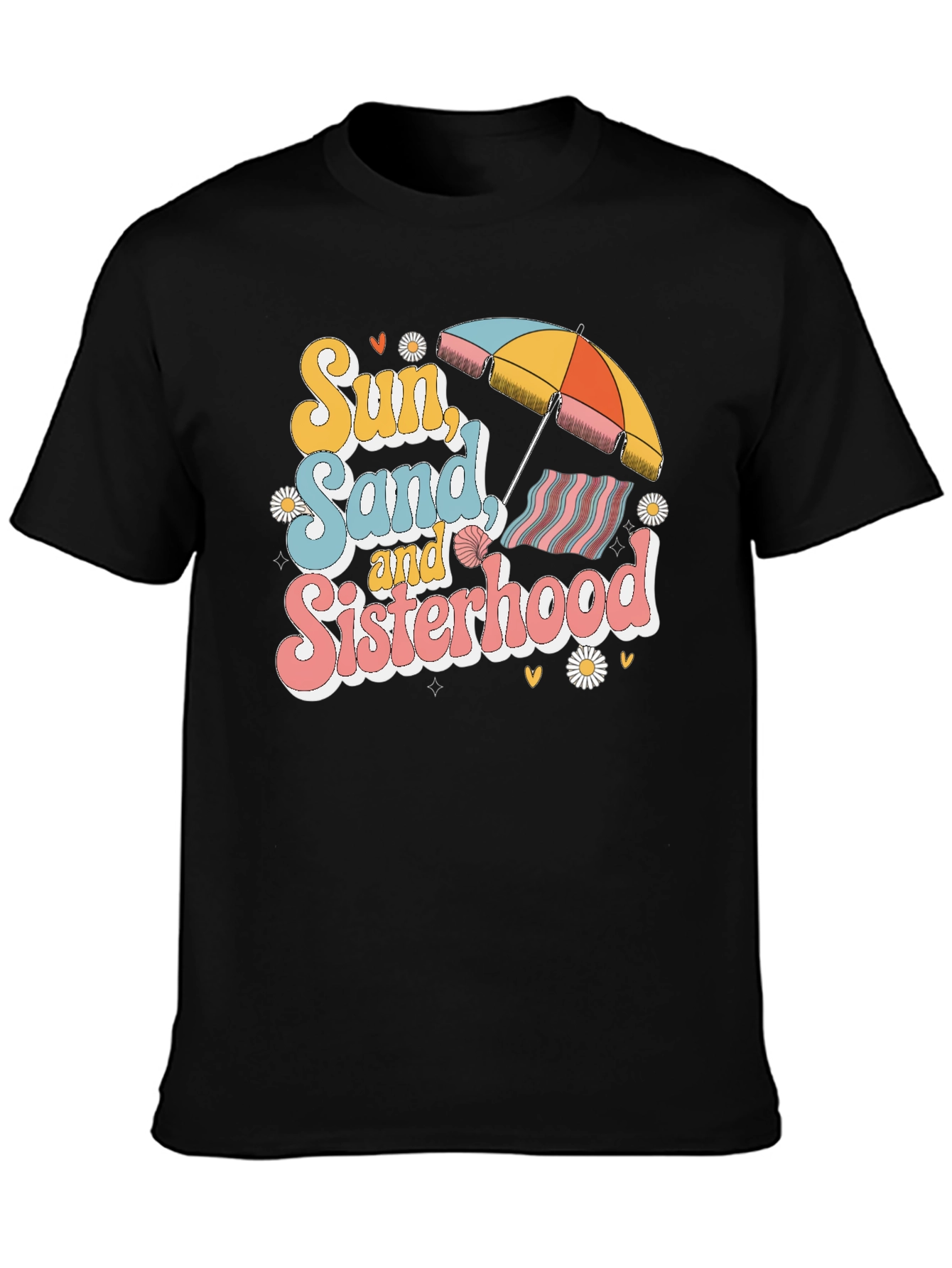 Sun Sand and Sisterhood Graphic Tee