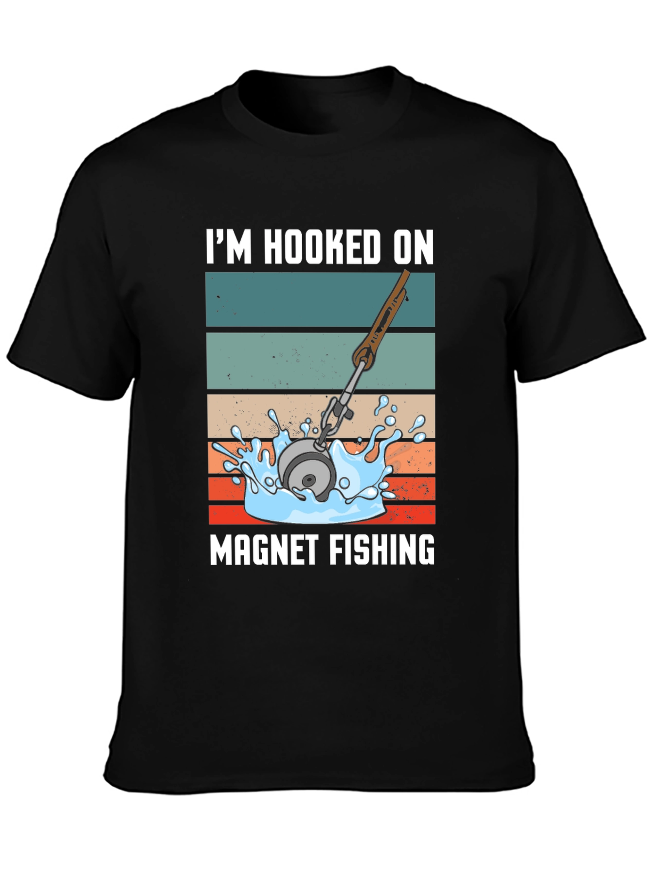 Hooked On Magnet Fishing T-Shirt