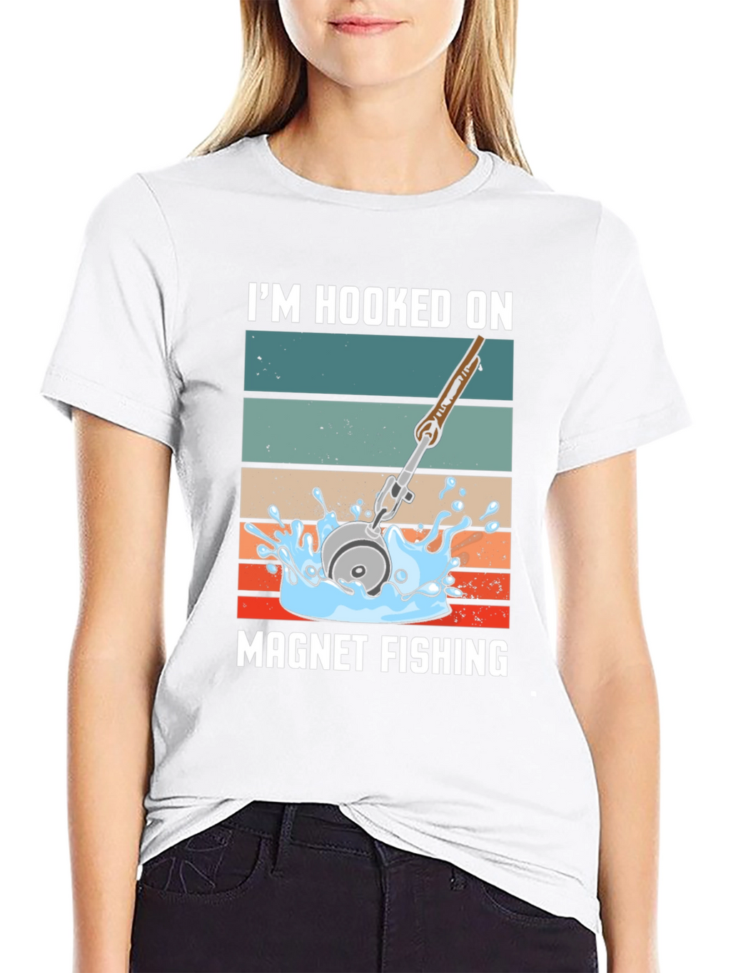 Hooked On Magnet Fishing T-Shirt