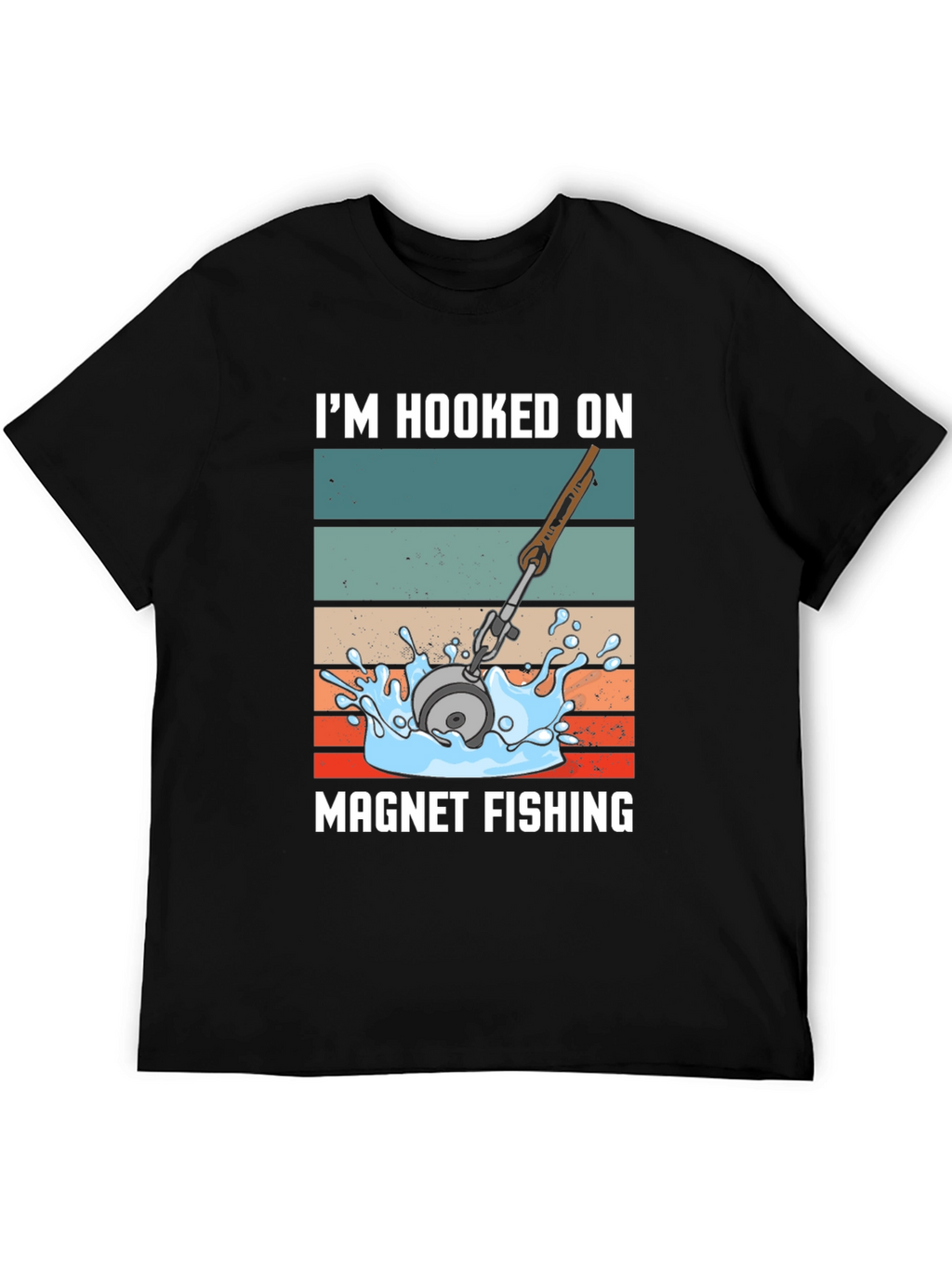 Hooked On Magnet Fishing T-Shirt