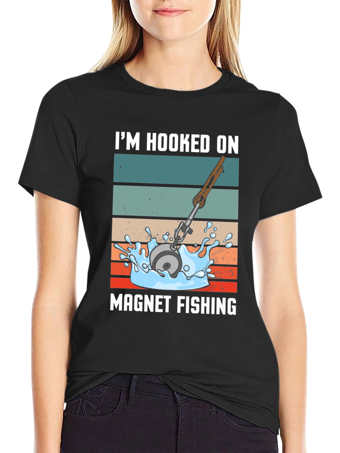 Hooked On Magnet Fishing T-Shirt