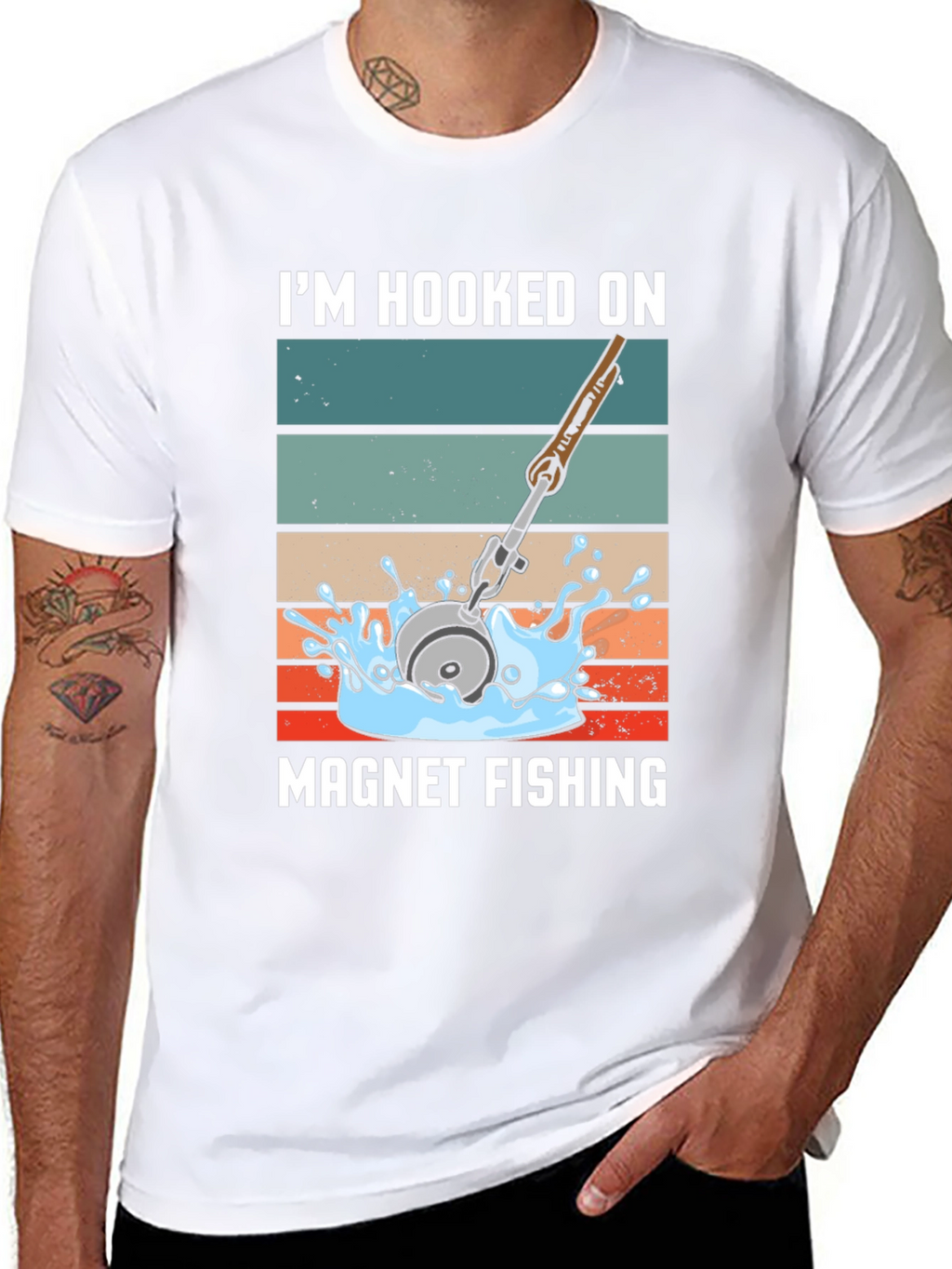 Hooked On Magnet Fishing T-Shirt
