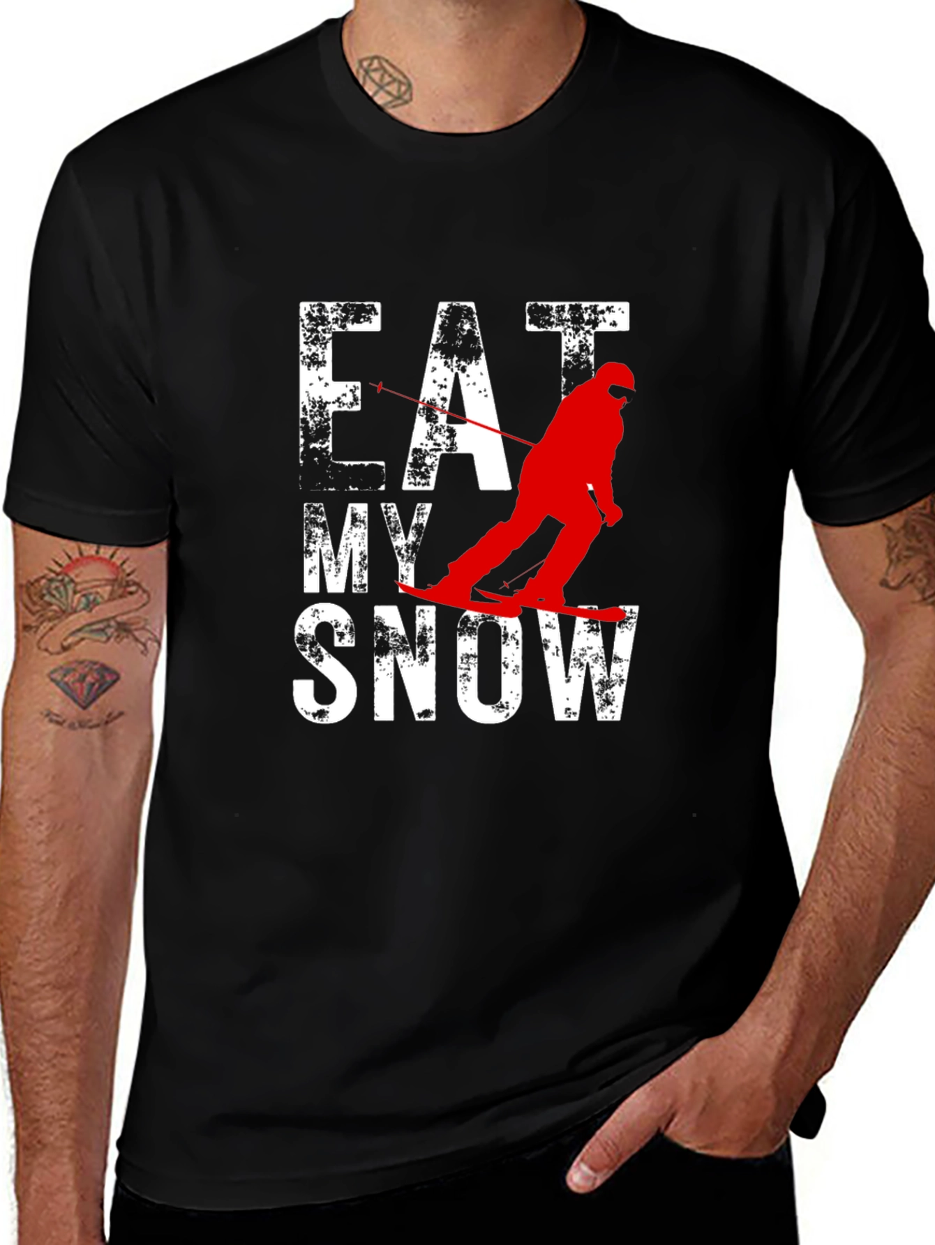 Eat My Snow T-Shirt - Winter Sports Tee