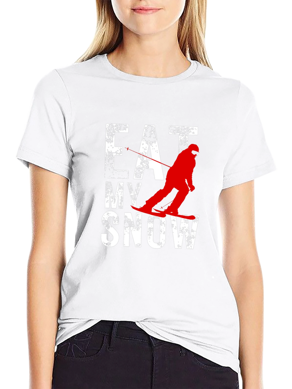 Eat My Snow T-Shirt - Winter Sports Tee