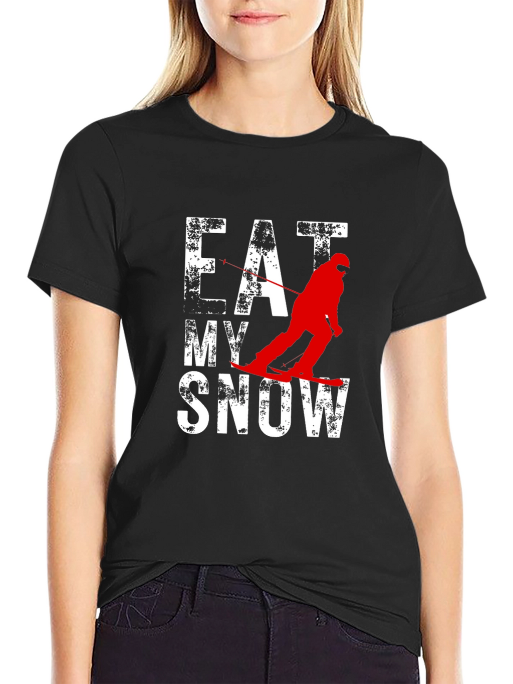 Eat My Snow T-Shirt - Winter Sports Tee