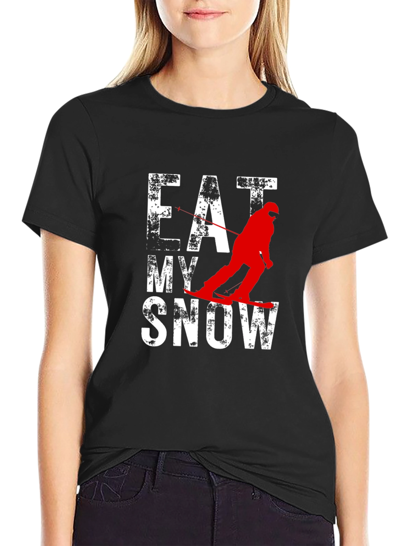 Eat My Snow T-Shirt - Winter Sports Tee