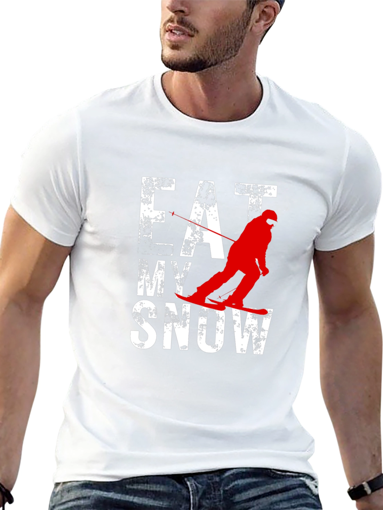 Eat My Snow T-Shirt - Winter Sports Tee
