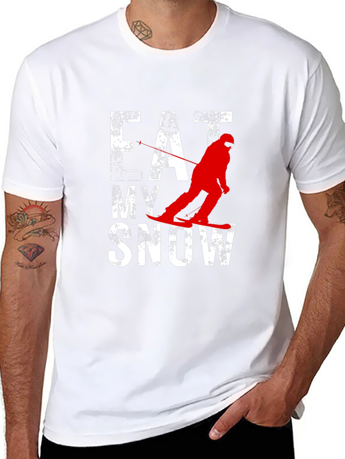 Eat My Snow T-Shirt - Winter Sports Tee