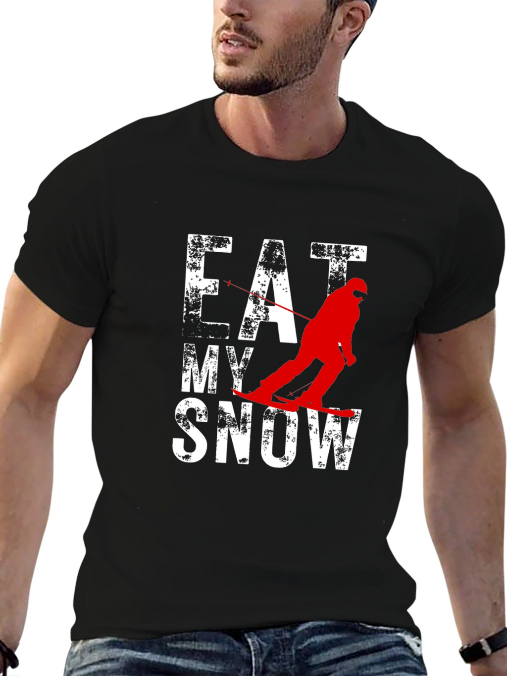 Eat My Snow T-Shirt - Winter Sports Tee