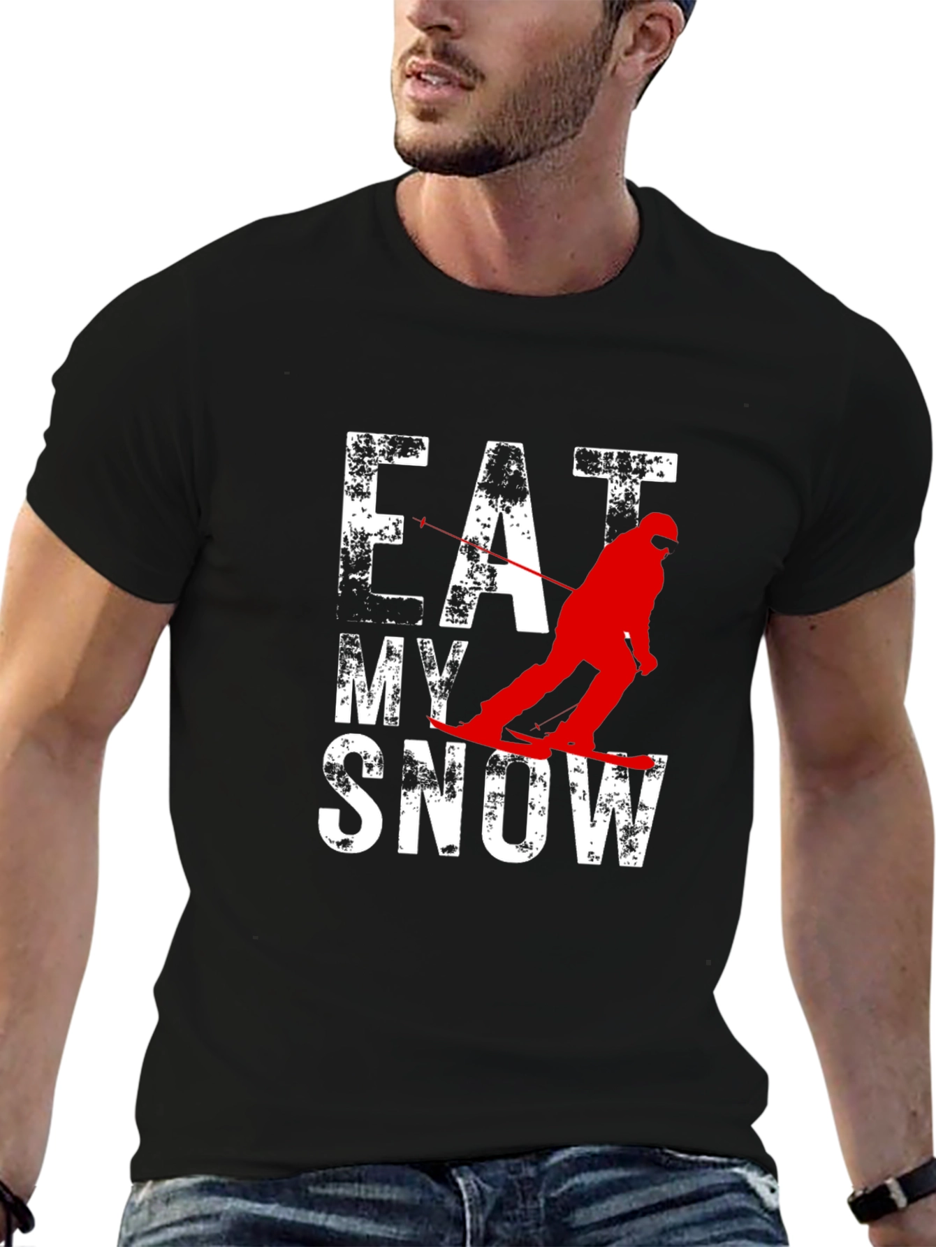 Eat My Snow T-Shirt - Winter Sports Tee