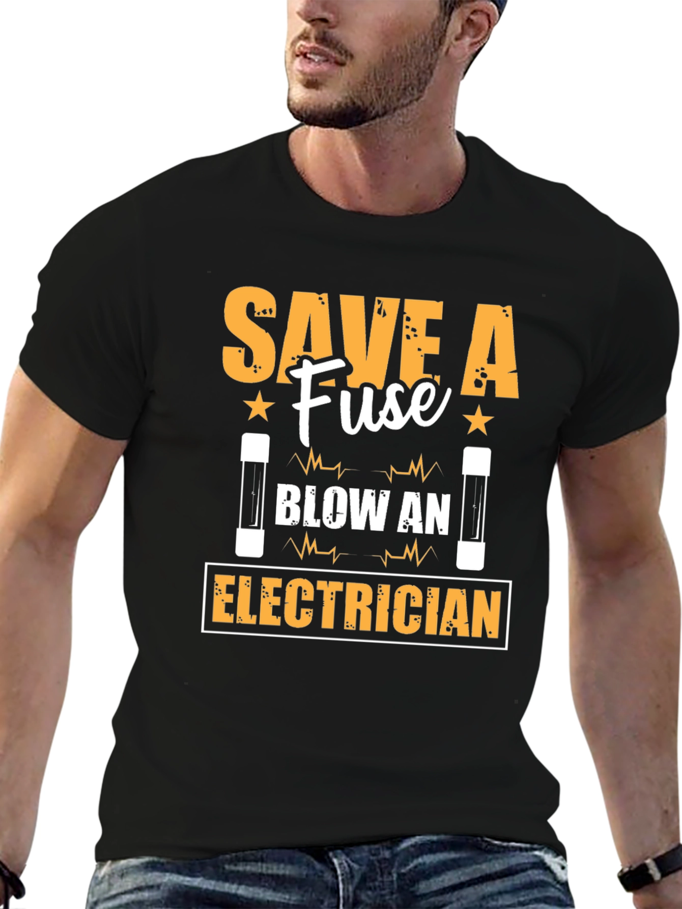 Save A Fuse Blow An Electrician T-Shirt