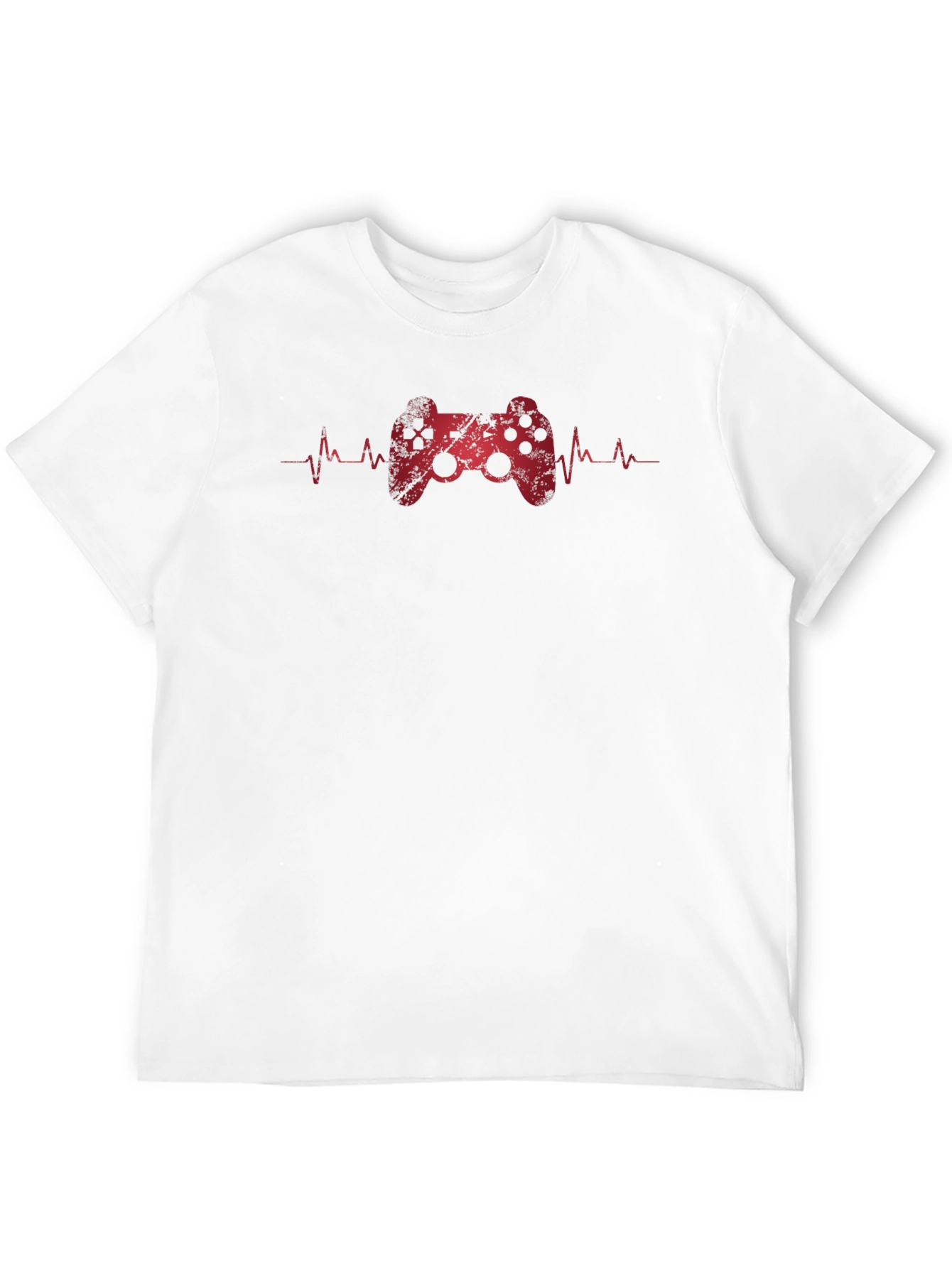 Gamer Heartbeat T-Shirt - Black Cotton Tee