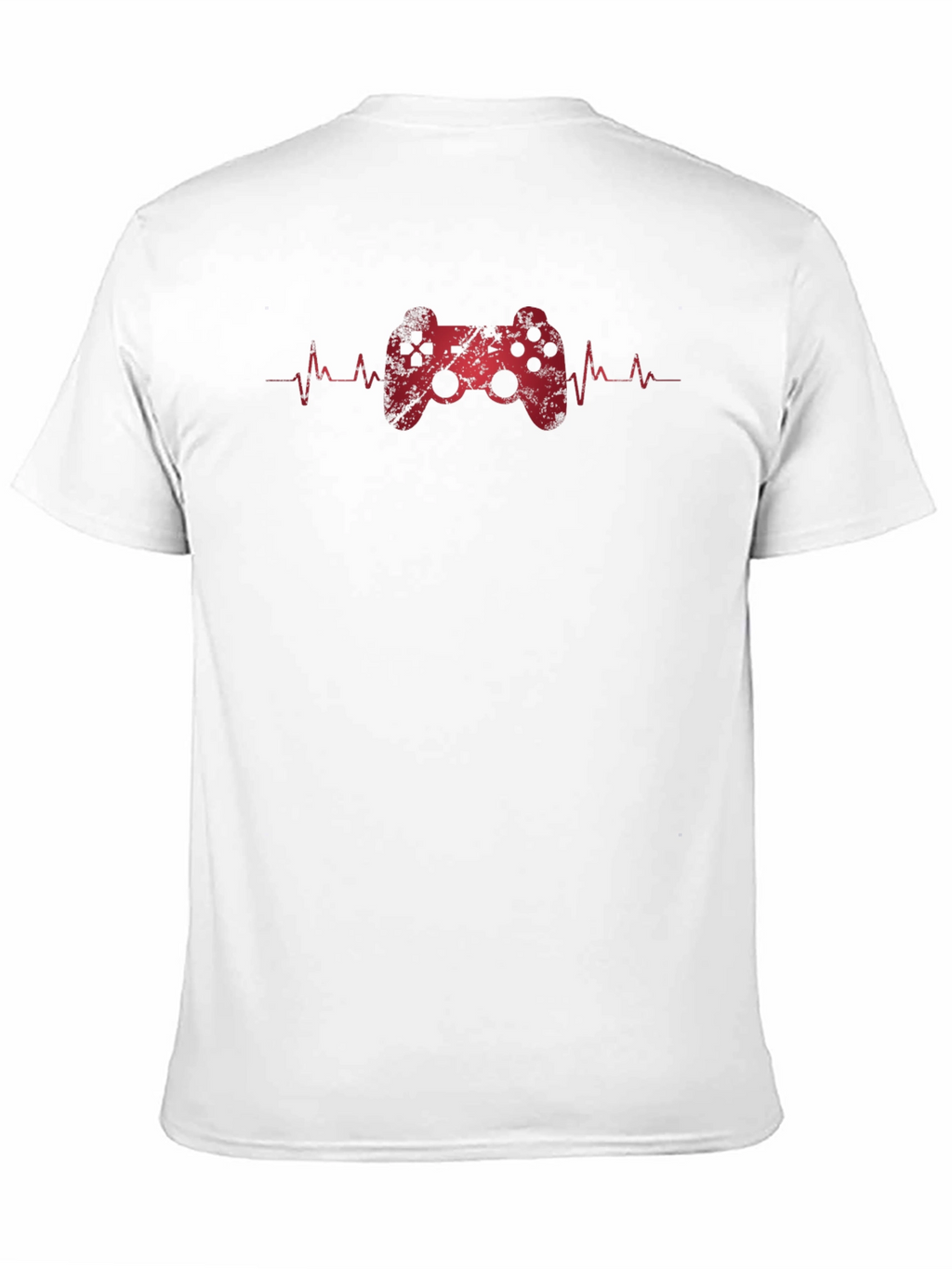 Gamer Heartbeat T-Shirt - Black Cotton Tee