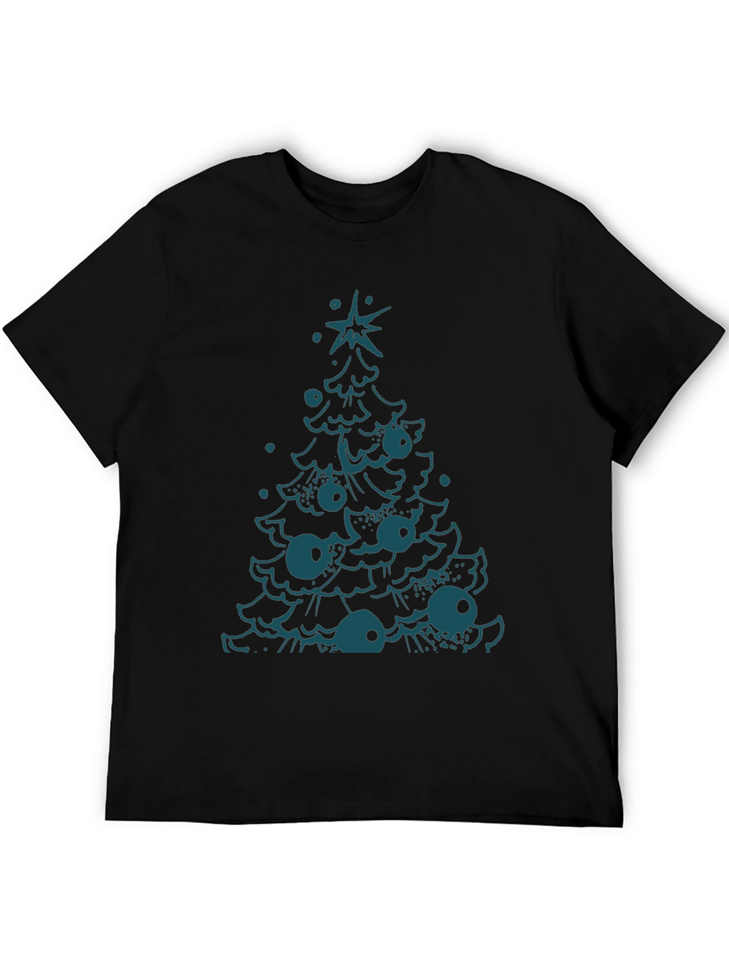 Festive Tree Graphic Tee - Holiday Ready!