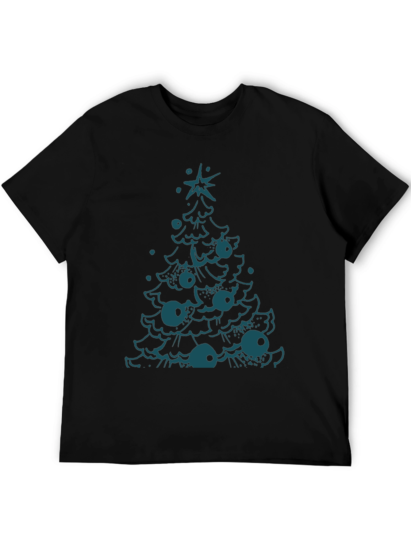 Festive Tree Graphic Tee - Holiday Ready!