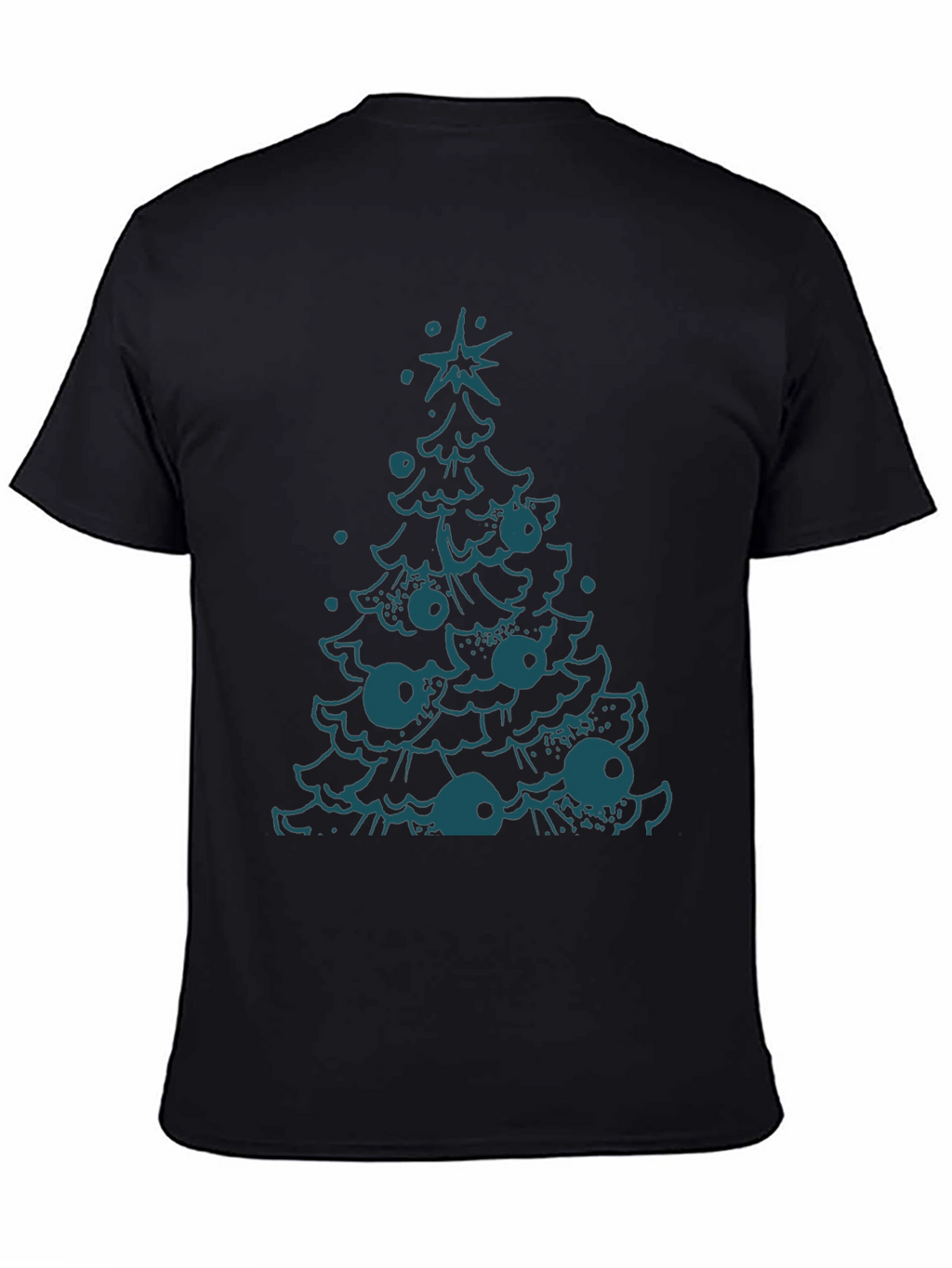 Festive Tree Graphic Tee - Holiday Ready!