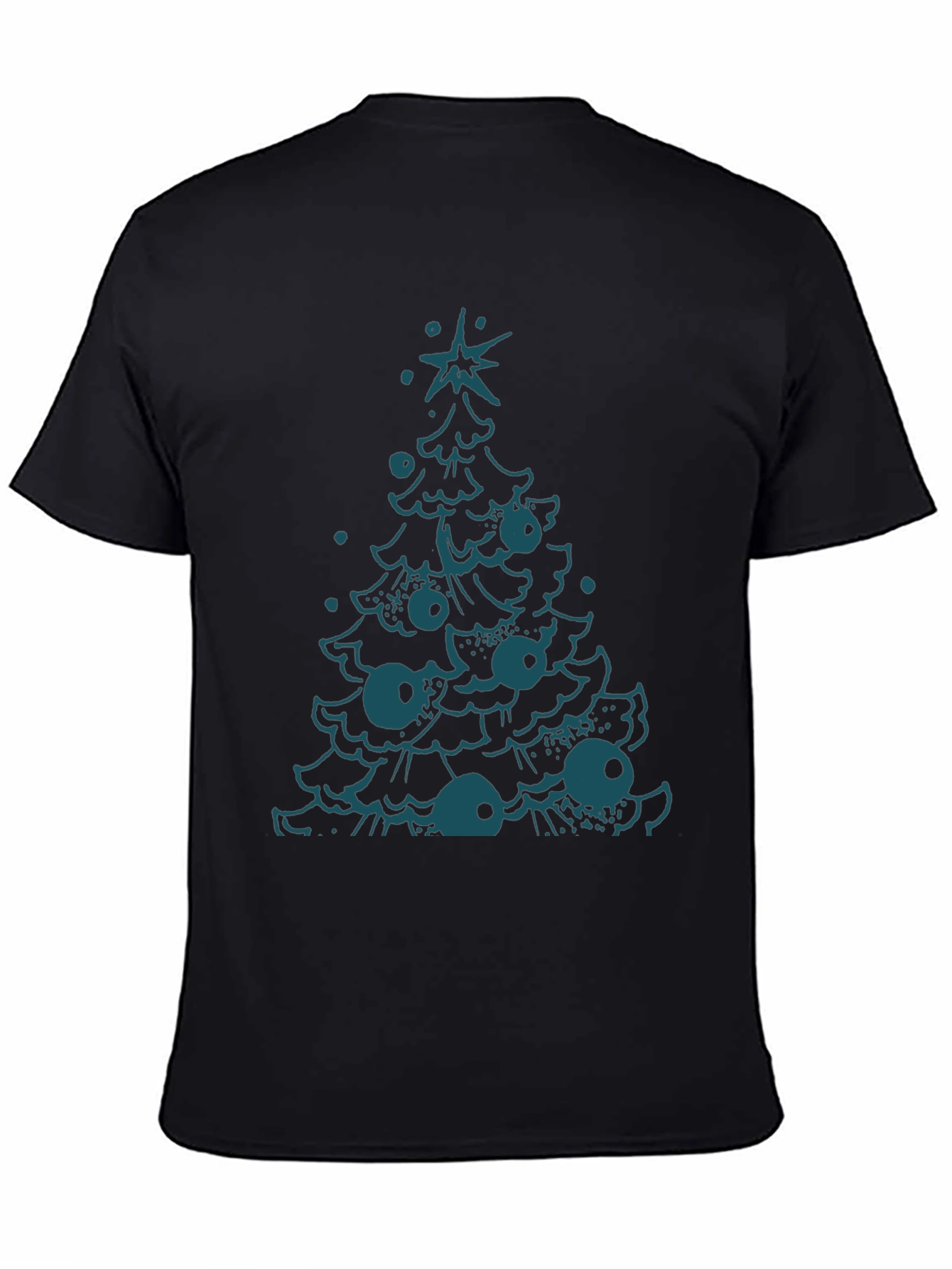 Festive Tree Graphic Tee - Holiday Ready!