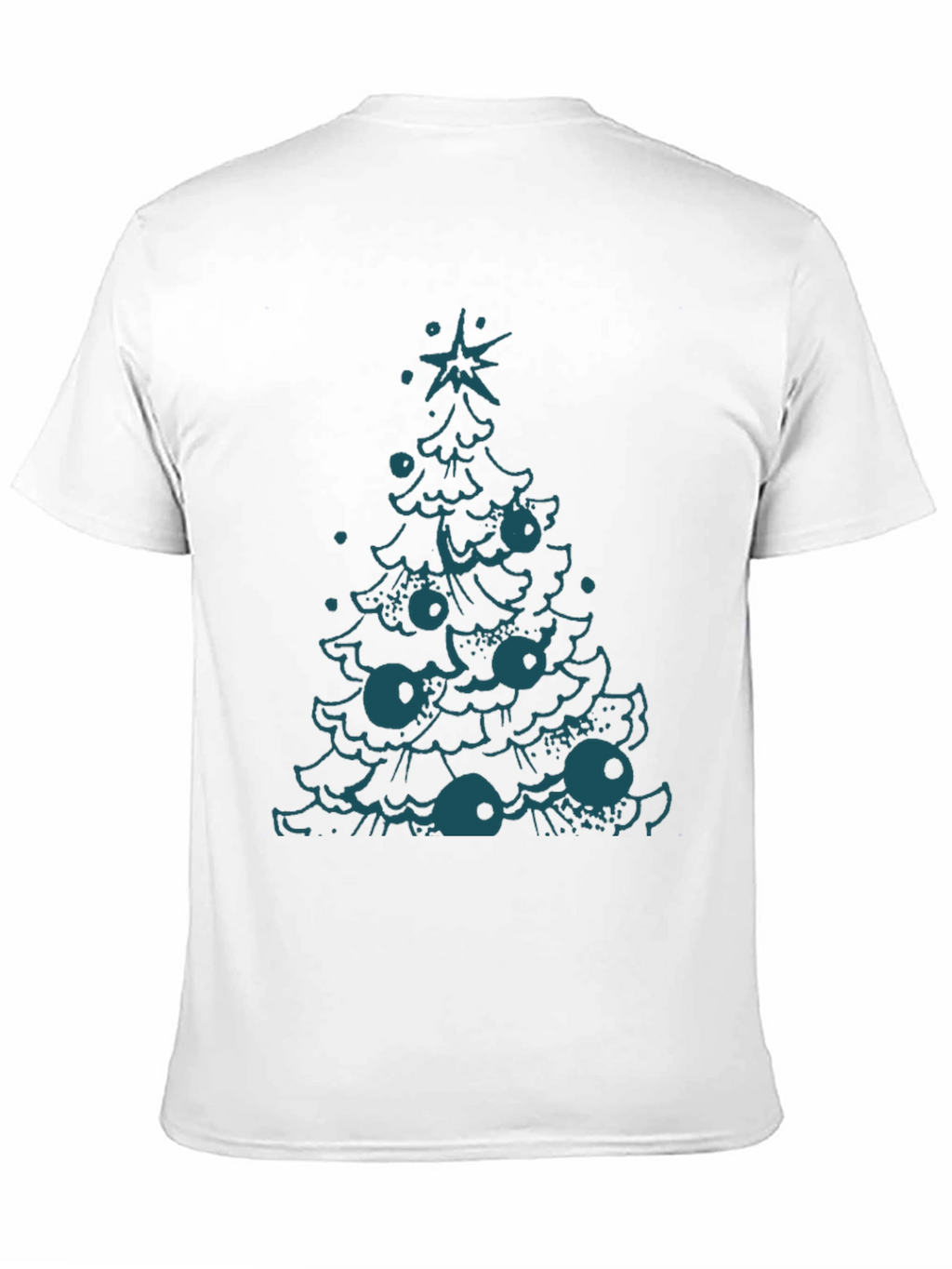 Festive Tree Graphic Tee - Holiday Ready!