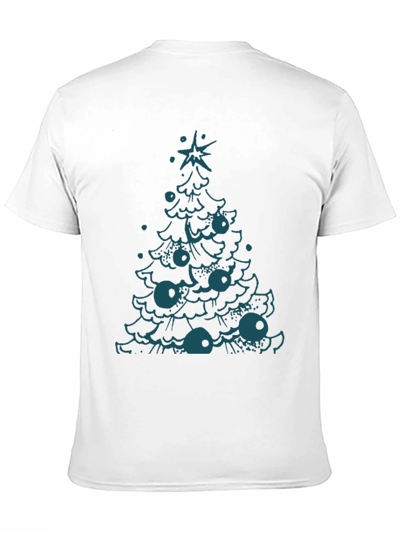 Festive Tree Graphic Tee - Holiday Ready!