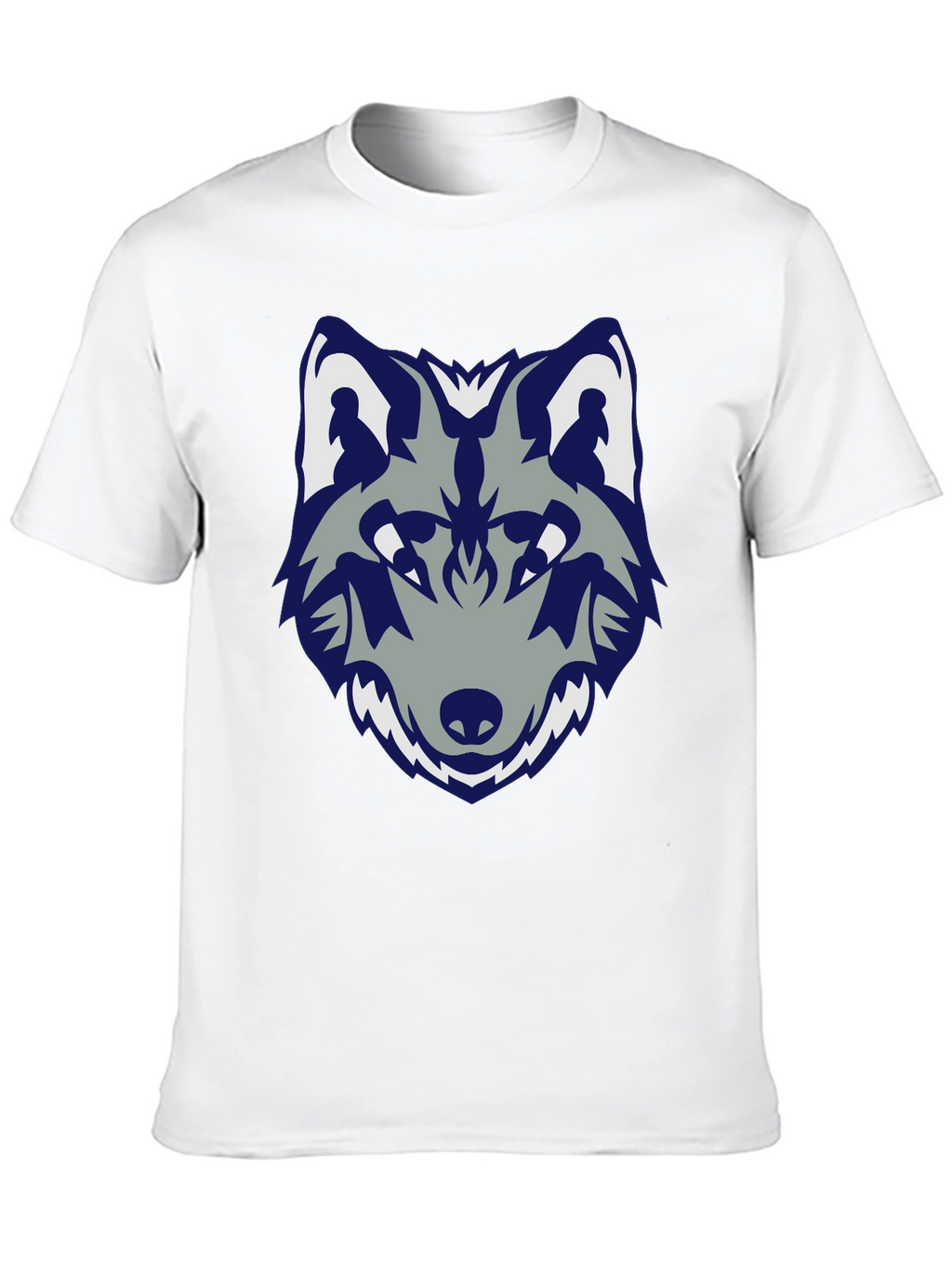 Wolf Graphic Tee - Stylish Black Cotton T-Shirt