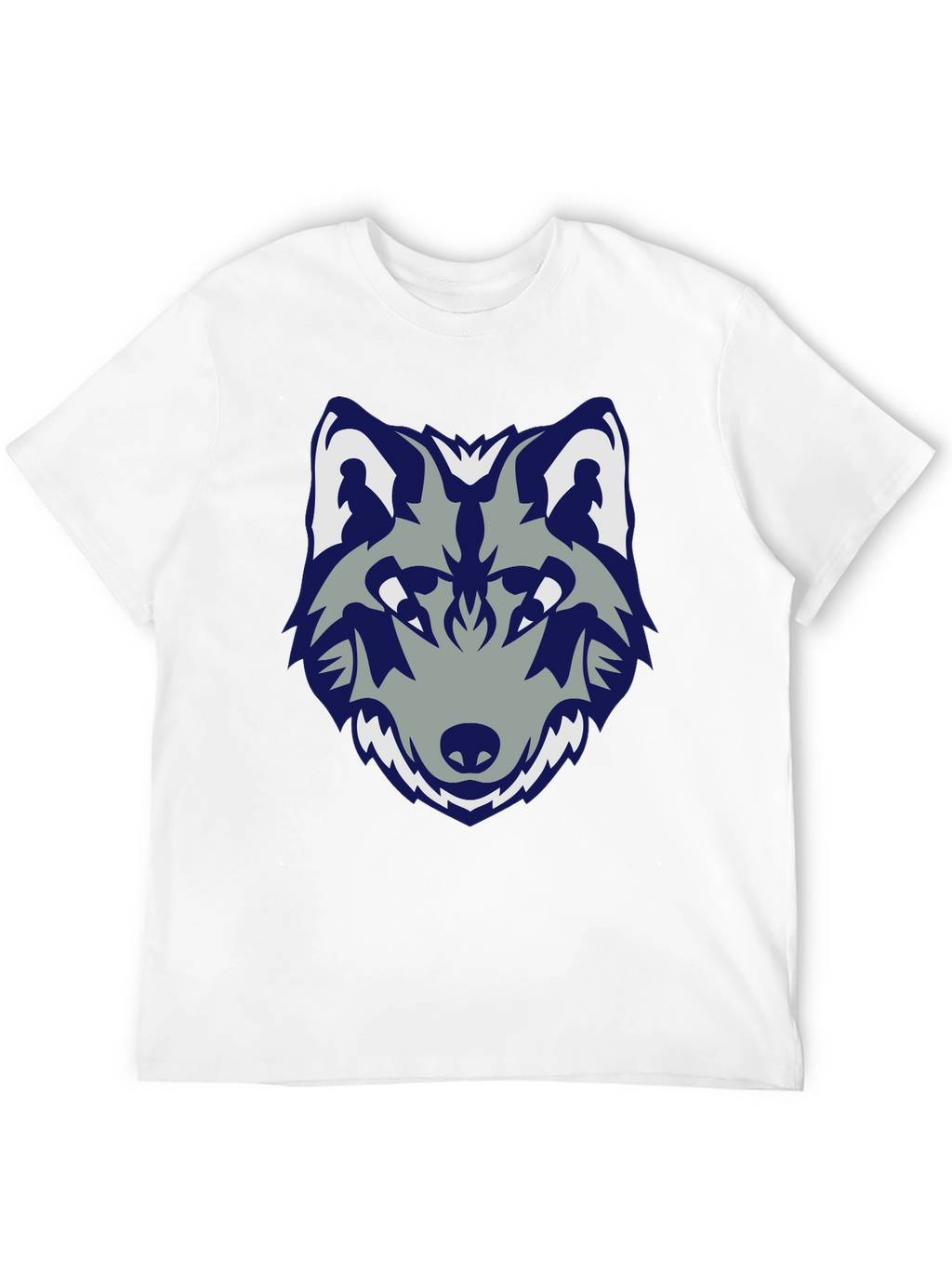 Wolf Graphic Tee - Stylish Black Cotton T-Shirt