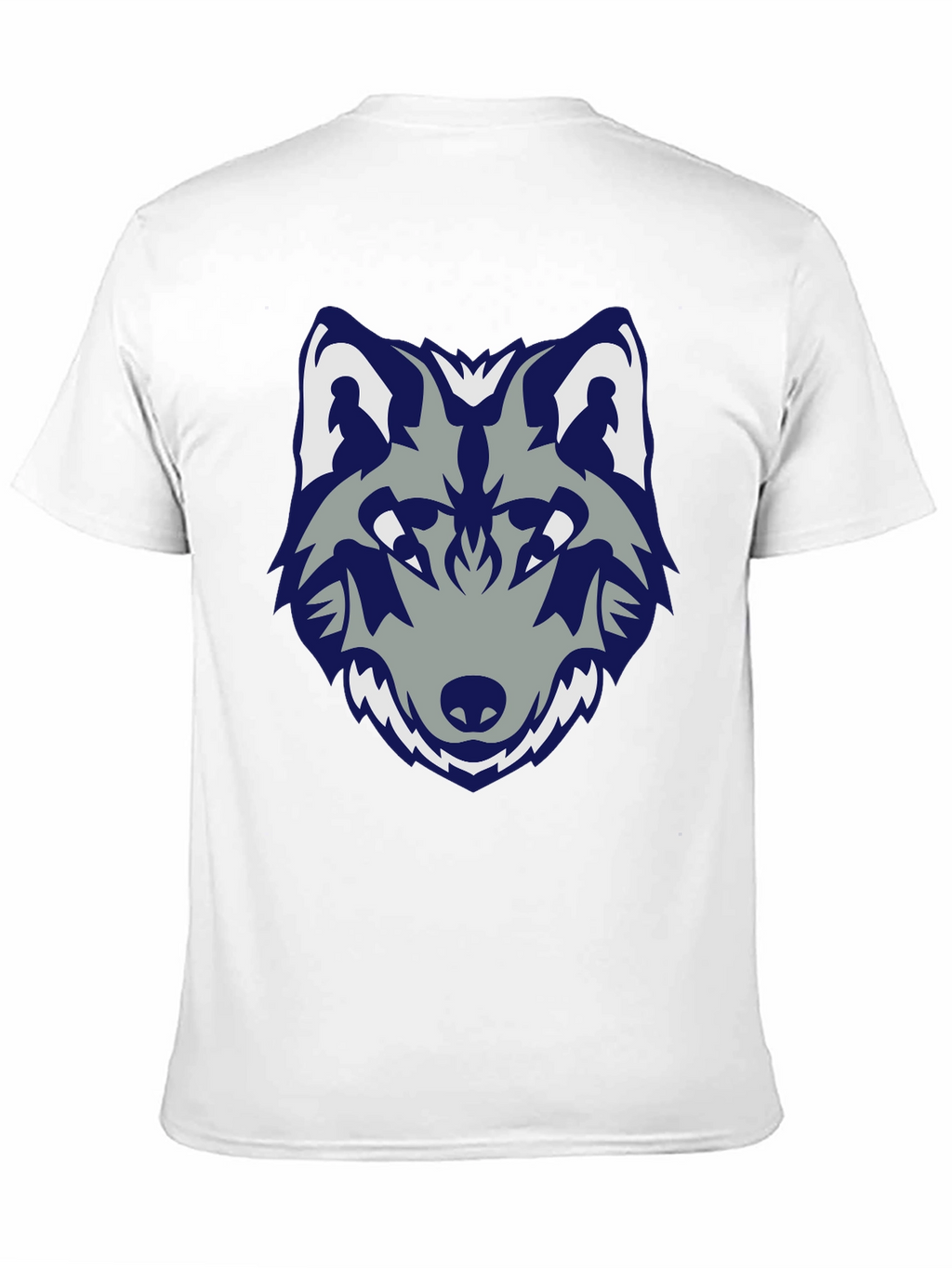 Wolf Graphic Tee - Stylish Black Cotton T-Shirt