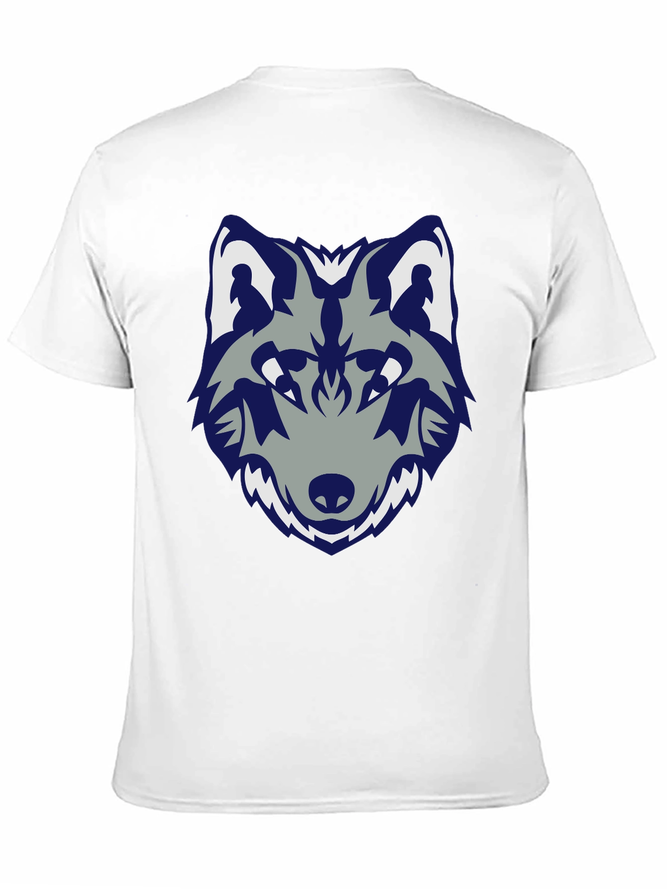 Wolf Graphic Tee - Stylish Black Cotton T-Shirt