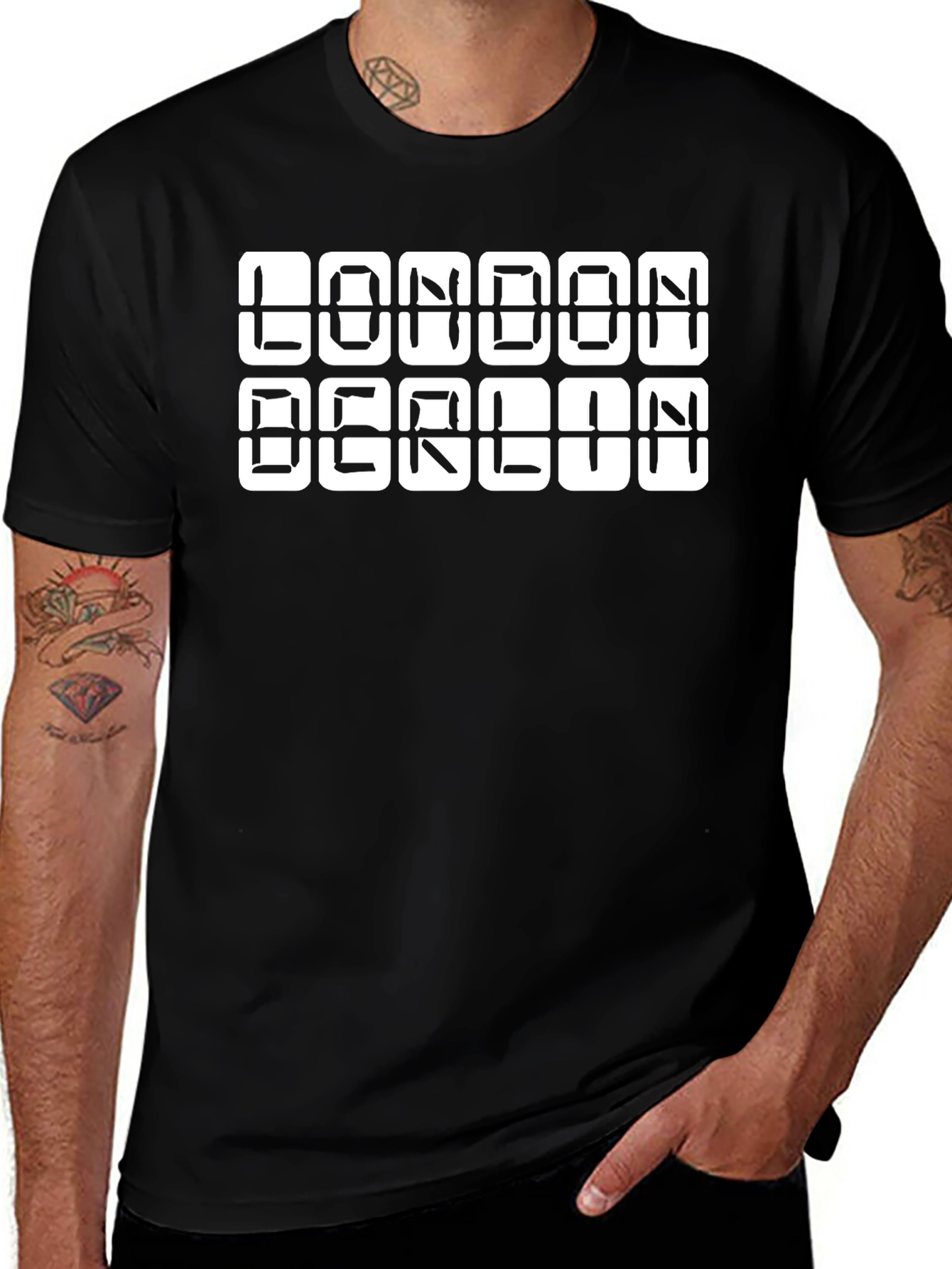 London Berlin T-Shirt - Retro Terminal Design