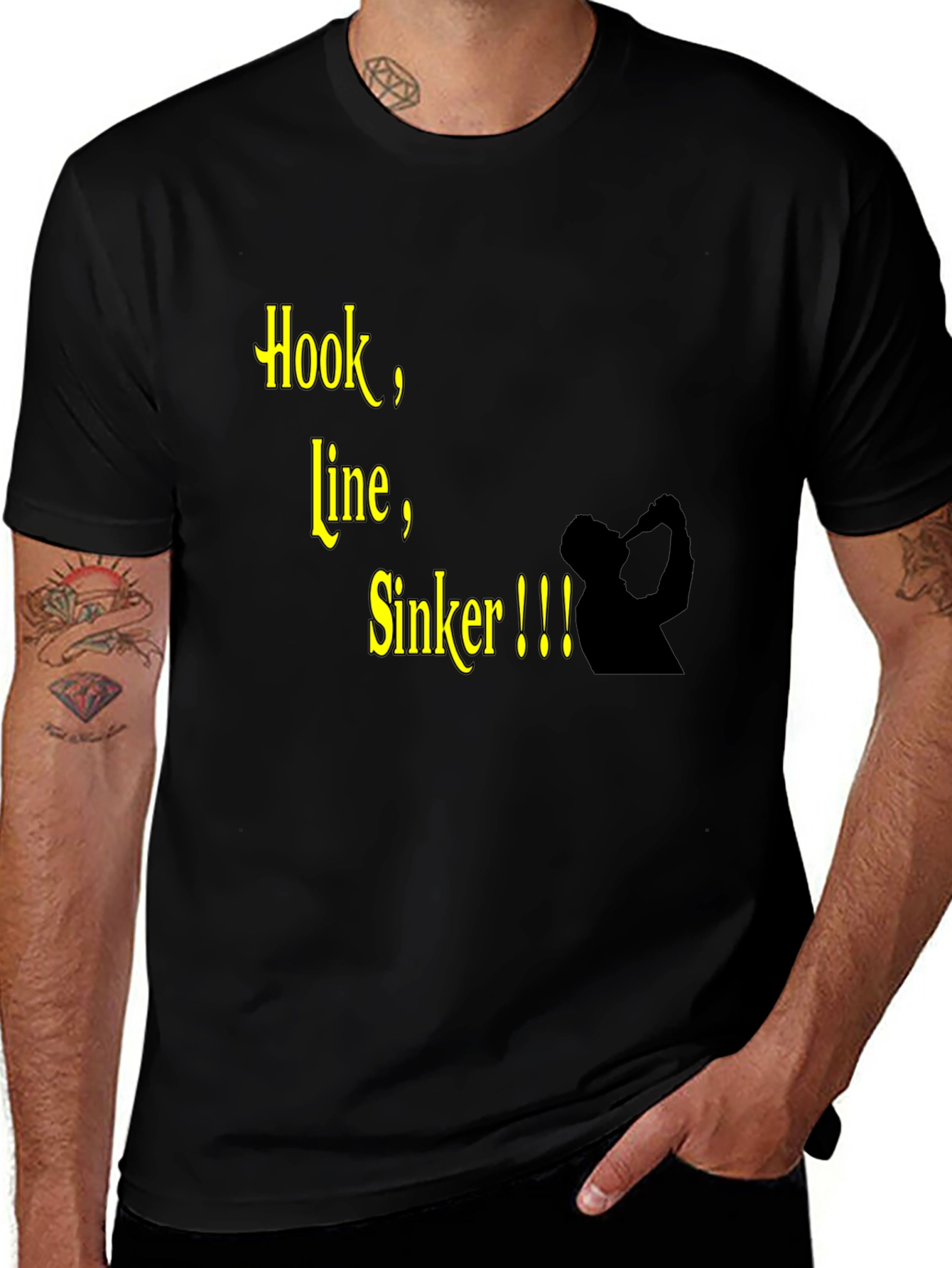Hook Line Sinker Funny Fishing T-Shirt