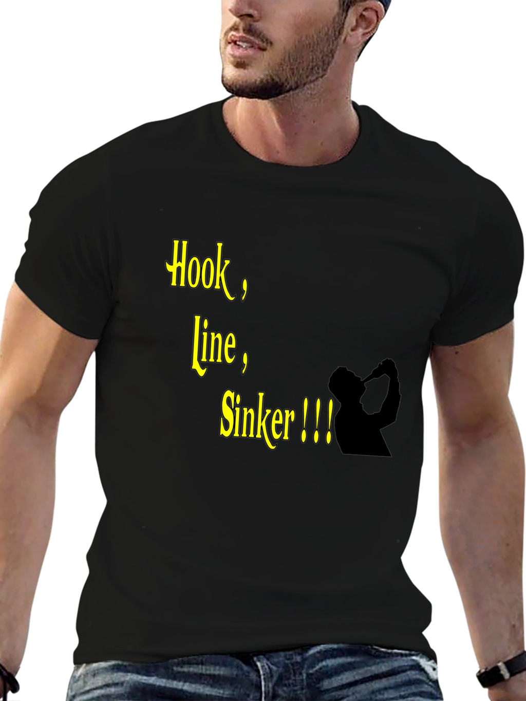 Hook Line Sinker Funny Fishing T-Shirt