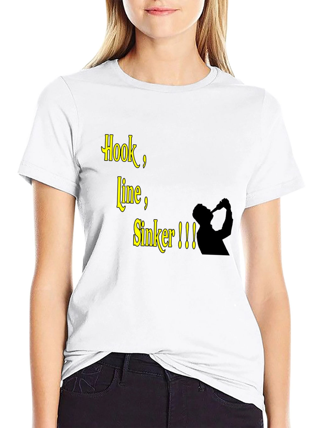Hook Line Sinker Funny Fishing T-Shirt