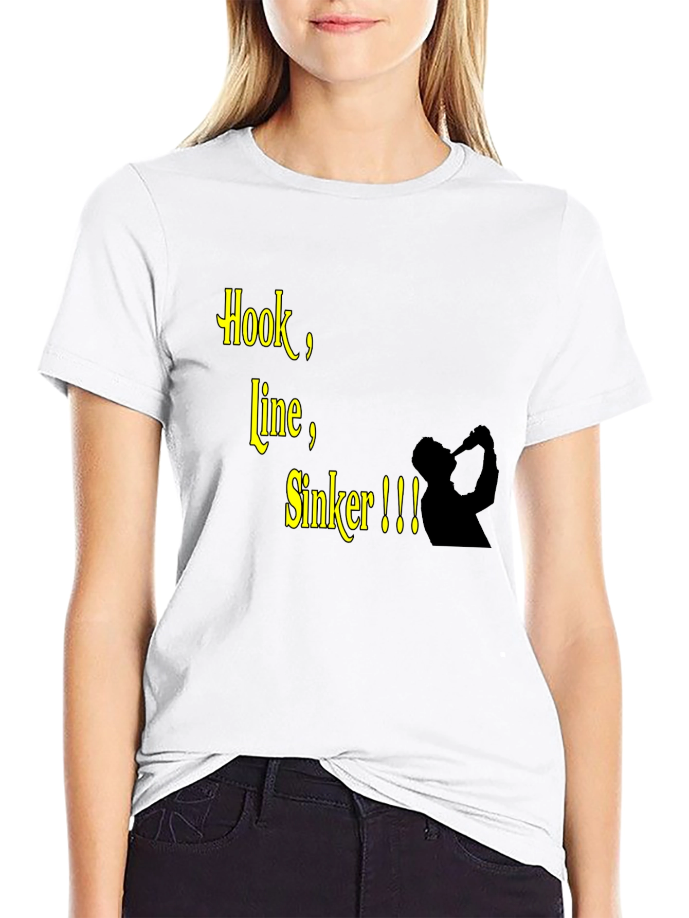 Hook Line Sinker Funny Fishing T-Shirt