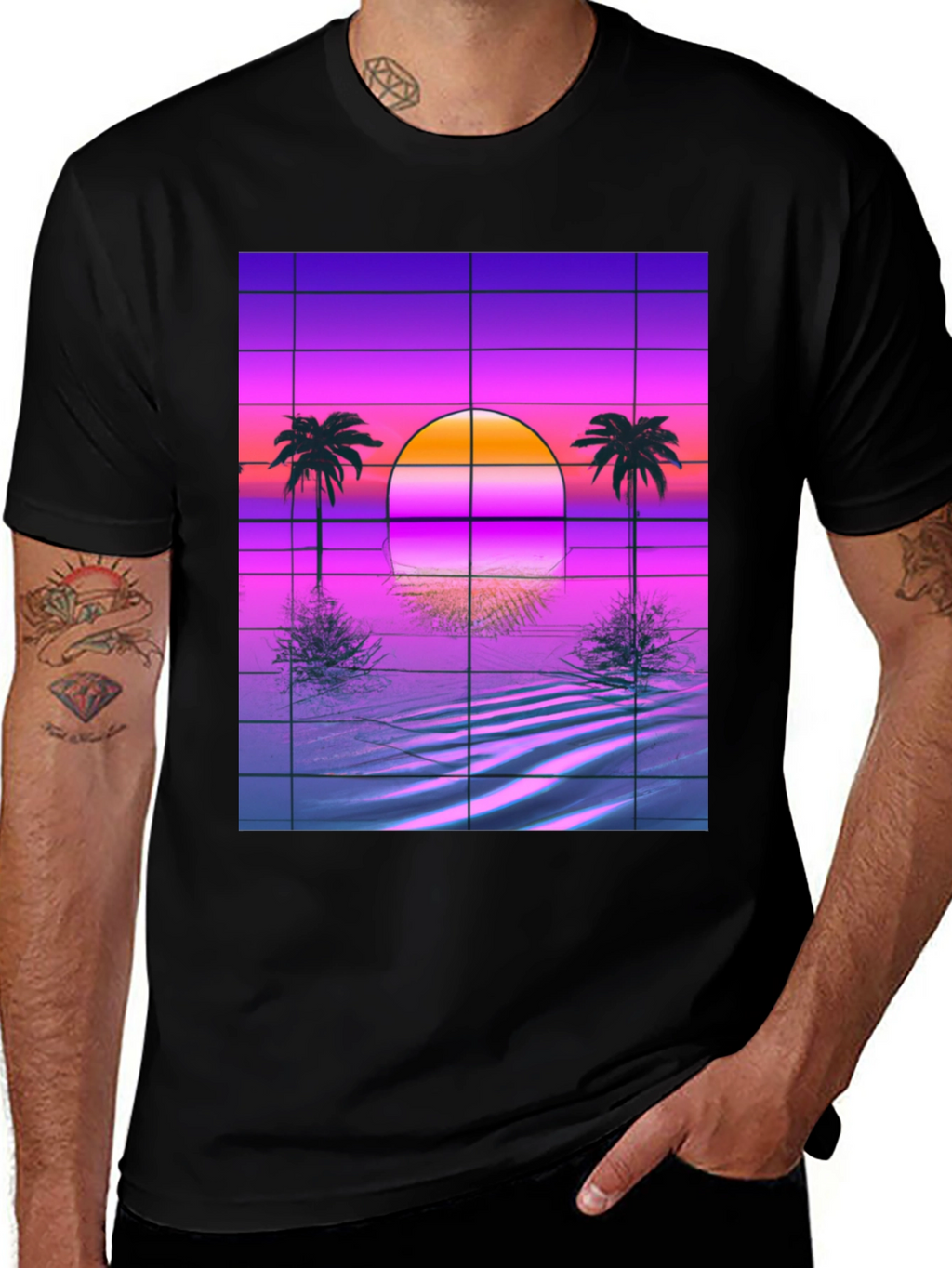 Retro Sunset T-Shirt
