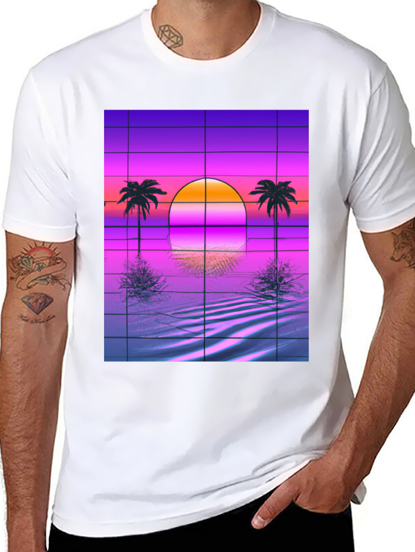 Retro Sunset T-Shirt
