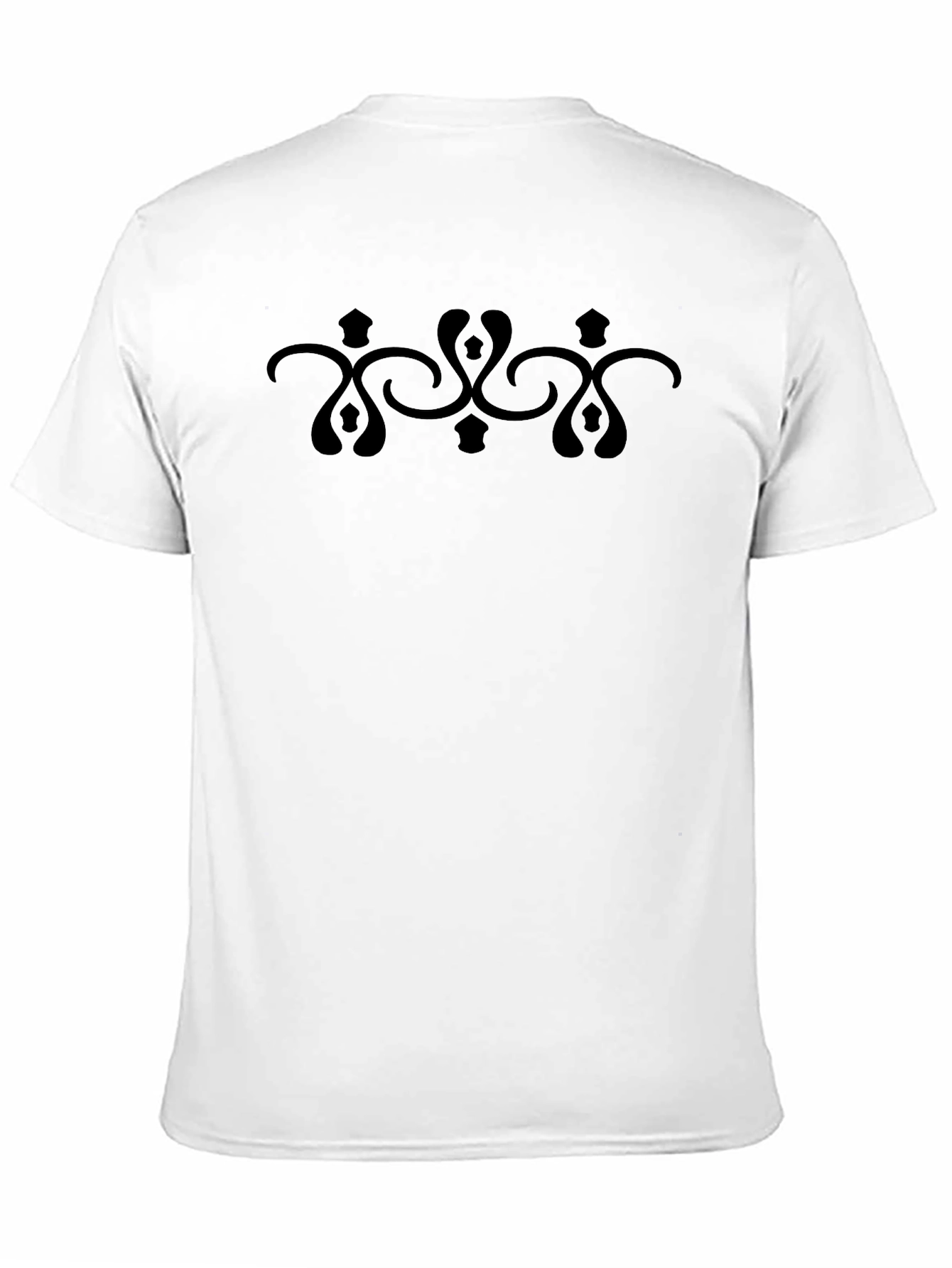 Mens Black Graphic Tee - Stylish and Unique Design