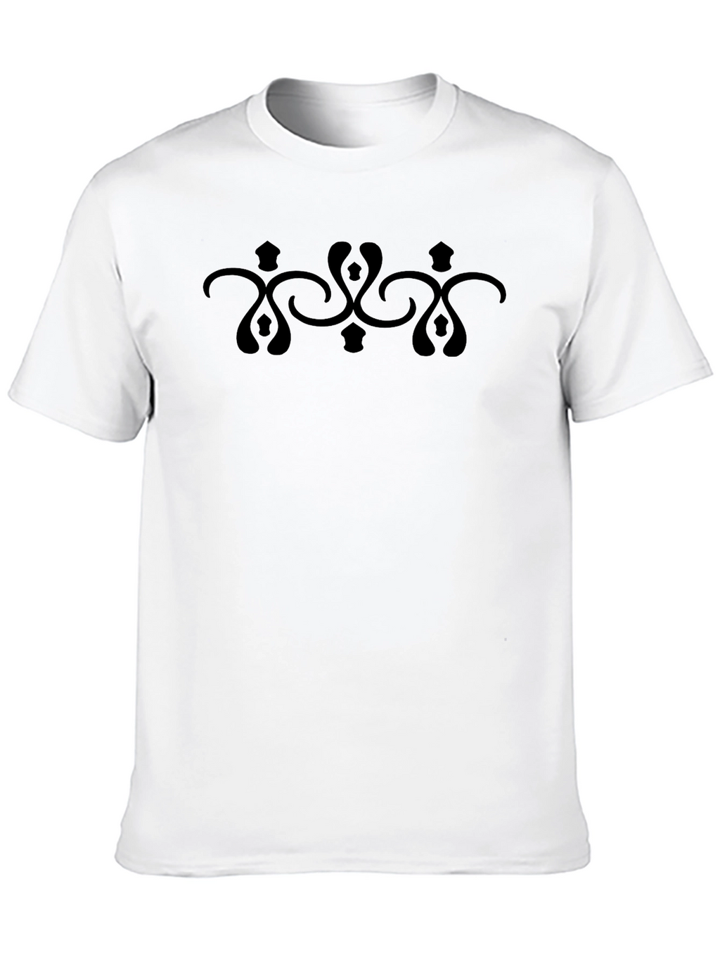 Mens Black Graphic Tee - Stylish and Unique Design