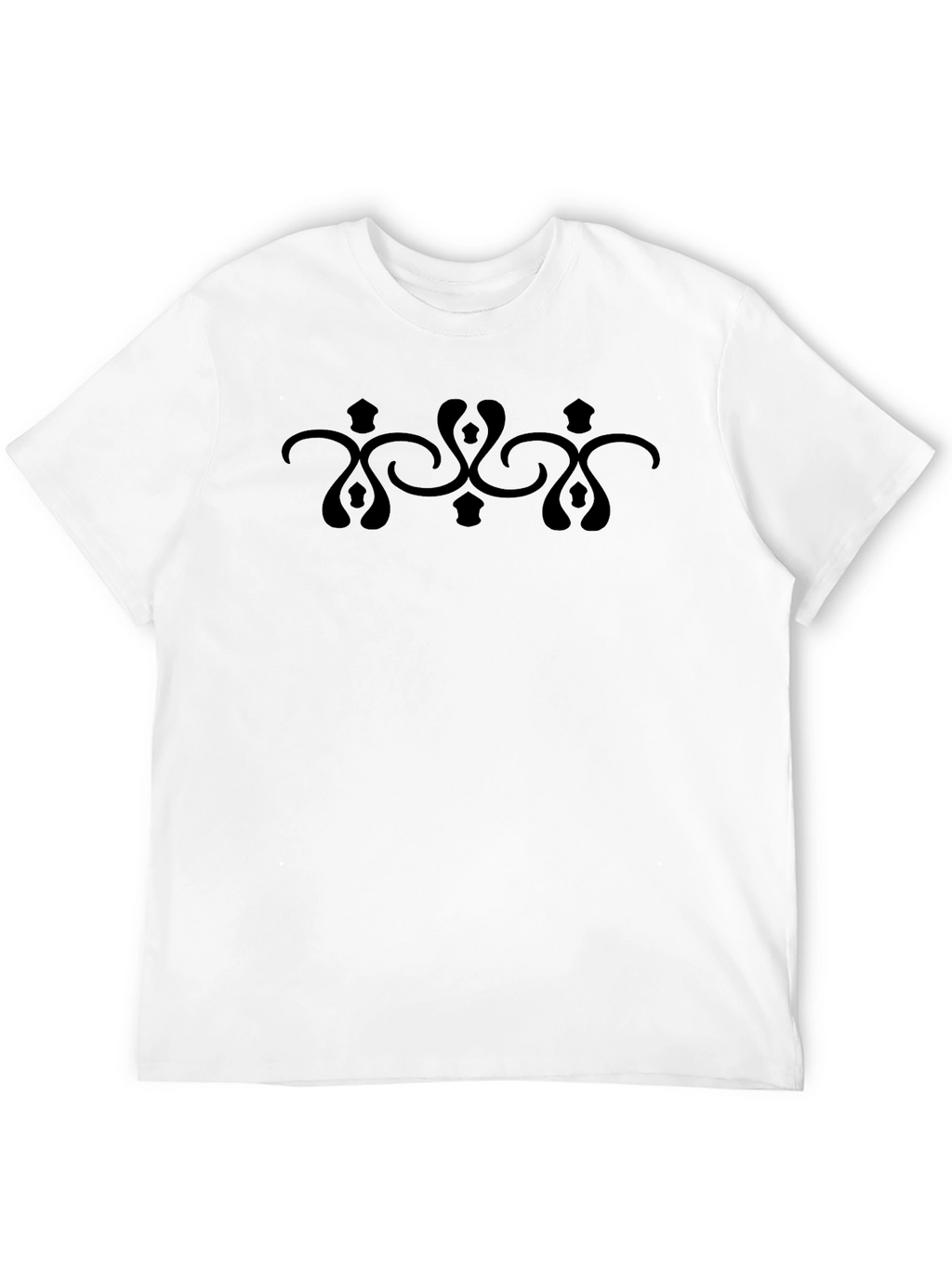 Mens Black Graphic Tee - Stylish and Unique Design