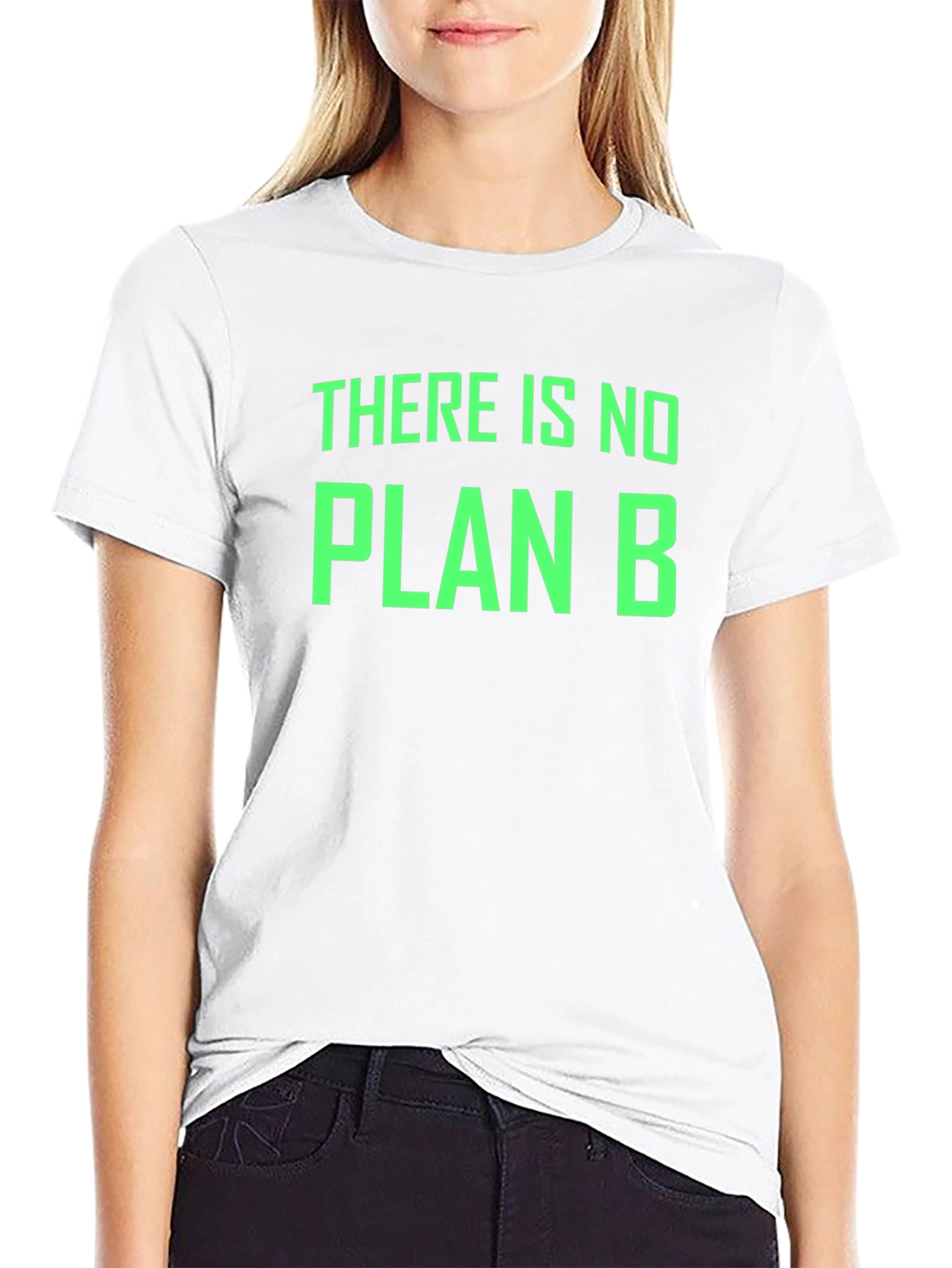 No Plan B Black Graphic T-Shirt