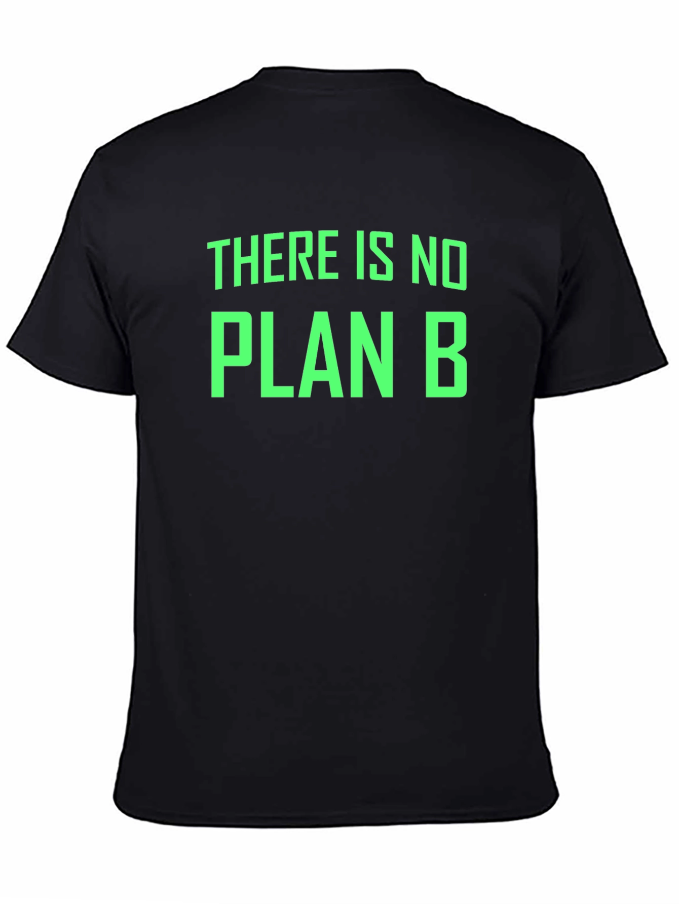 No Plan B Black Graphic T-Shirt