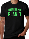 No Plan B Black Graphic T-Shirt