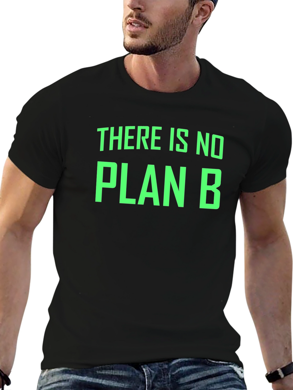 No Plan B Black Graphic T-Shirt
