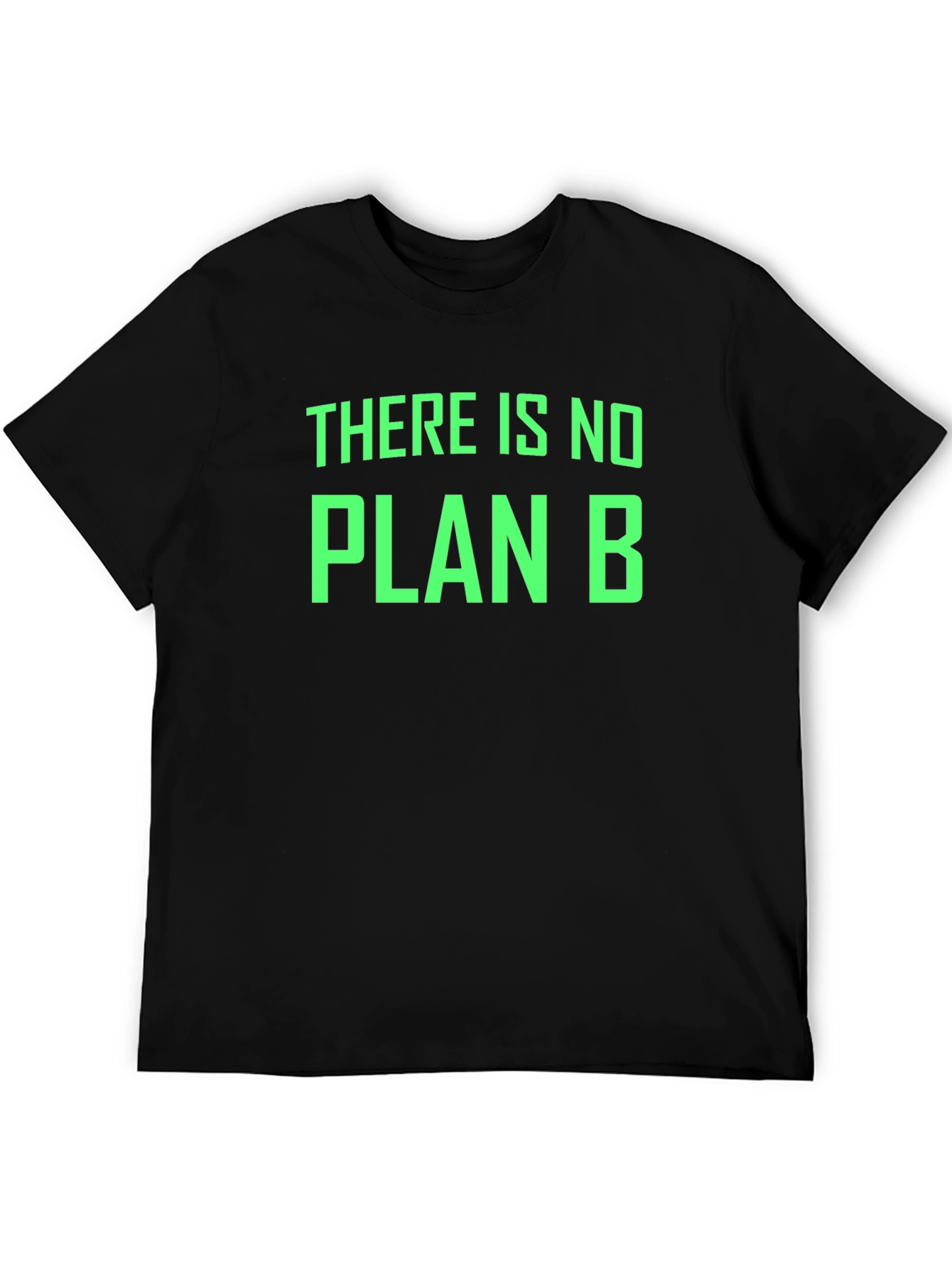 No Plan B Black Graphic T-Shirt