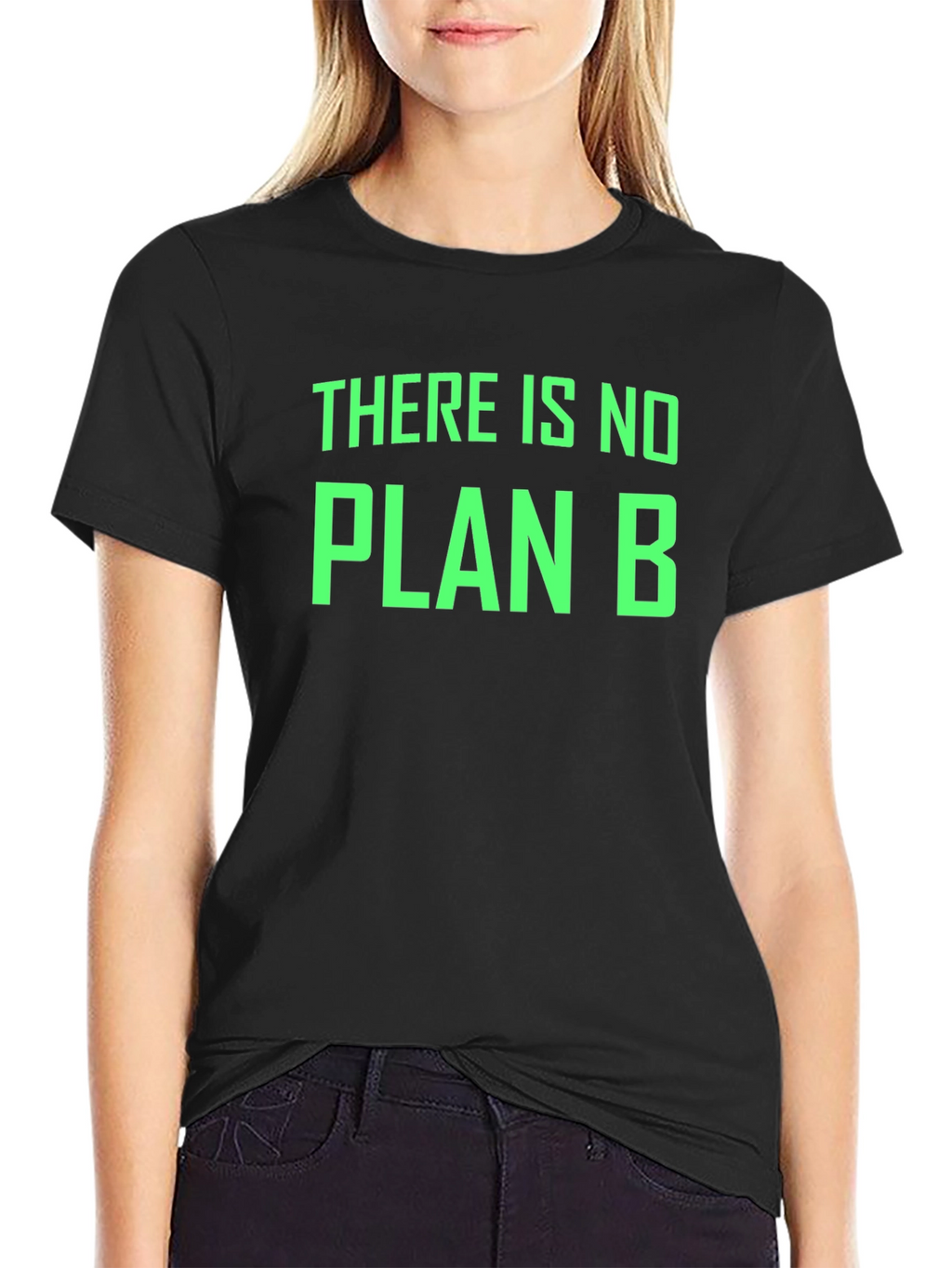 No Plan B Black Graphic T-Shirt